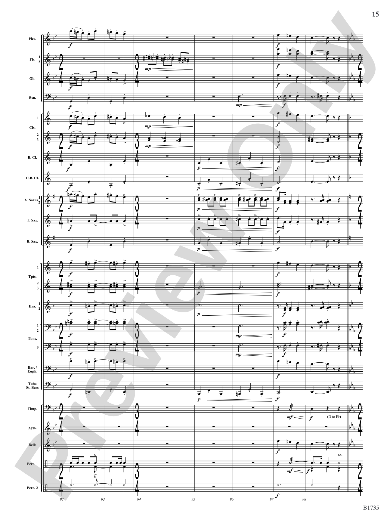 American Big Top: Concert Band Conductor Score & Parts