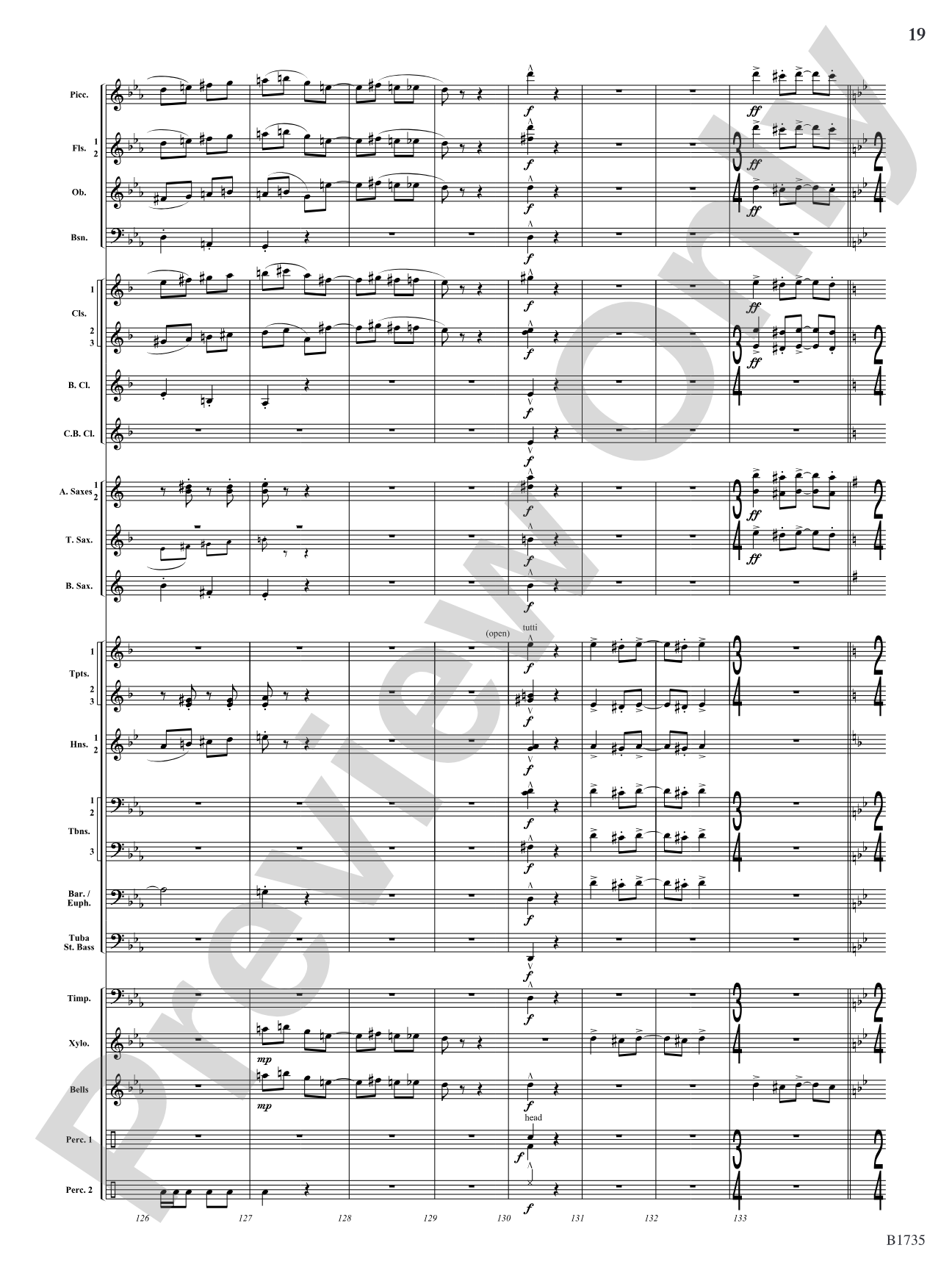 American Big Top: Concert Band Conductor Score & Parts