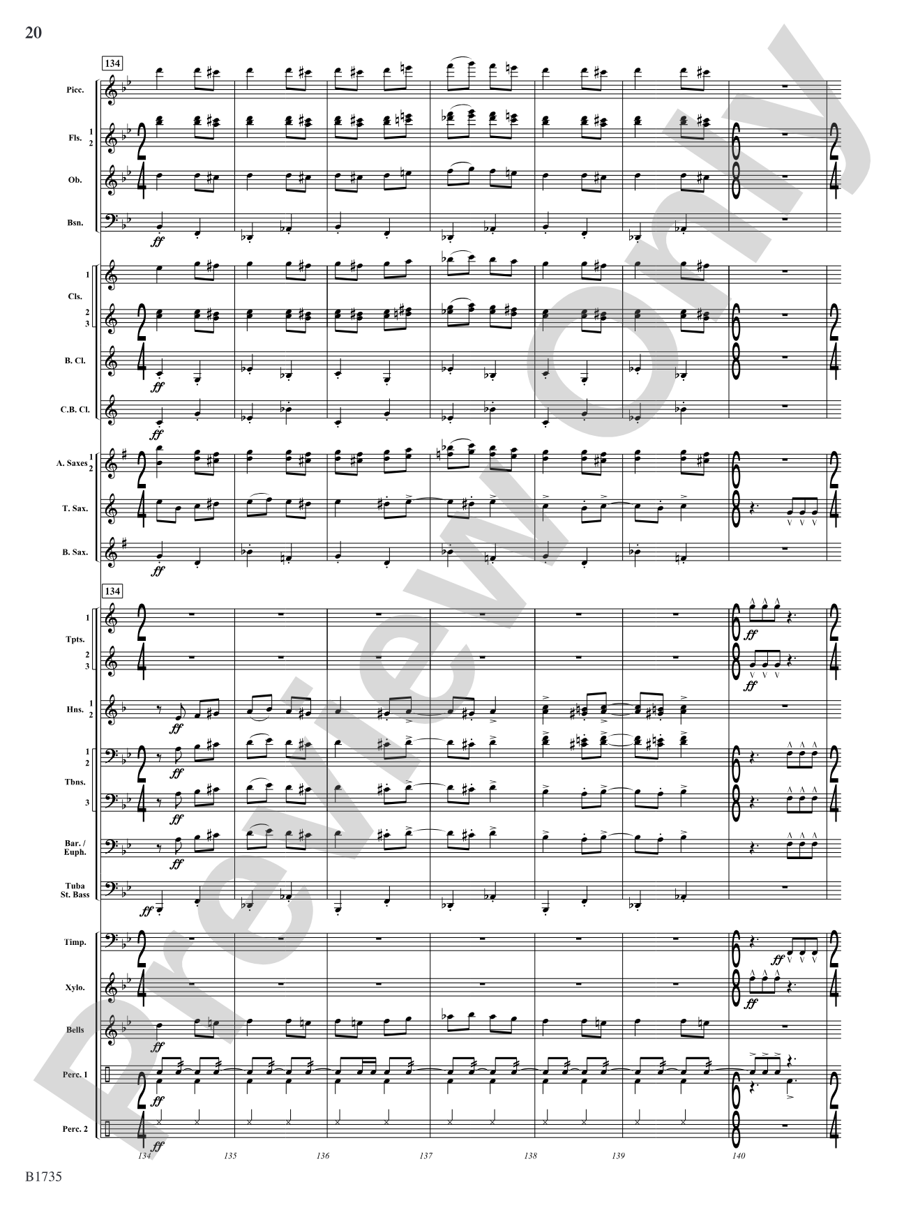 American Big Top: Concert Band Conductor Score & Parts