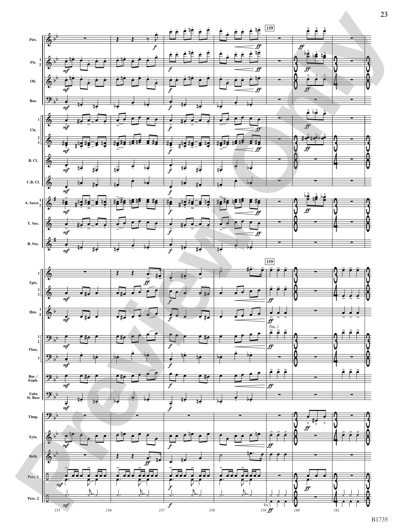 American Big Top: Concert Band Conductor Score & Parts