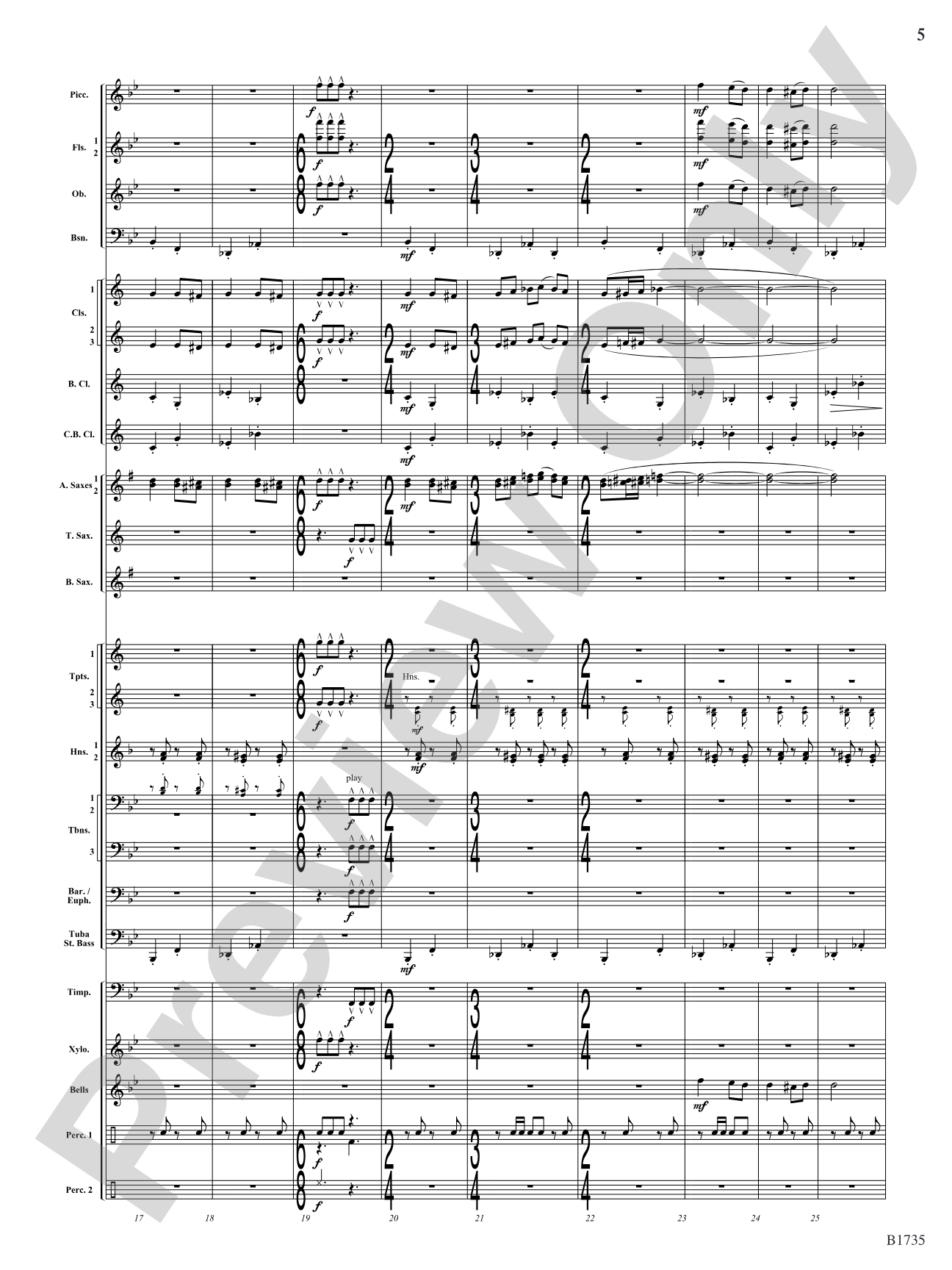 American Big Top: Concert Band Conductor Score & Parts