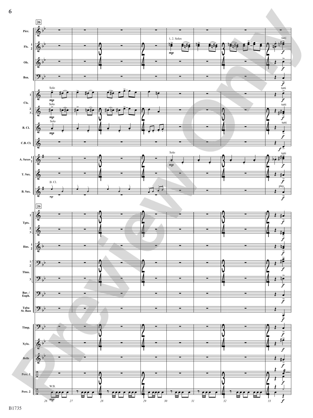 American Big Top: Concert Band Conductor Score & Parts