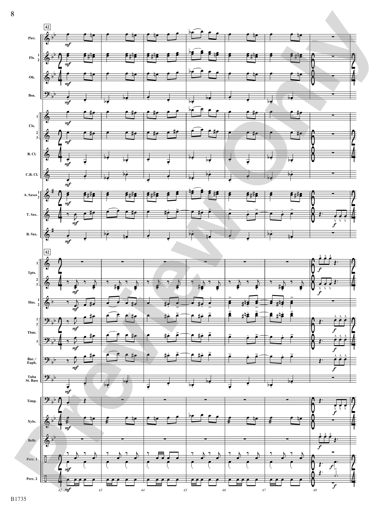 American Big Top: Concert Band Conductor Score & Parts