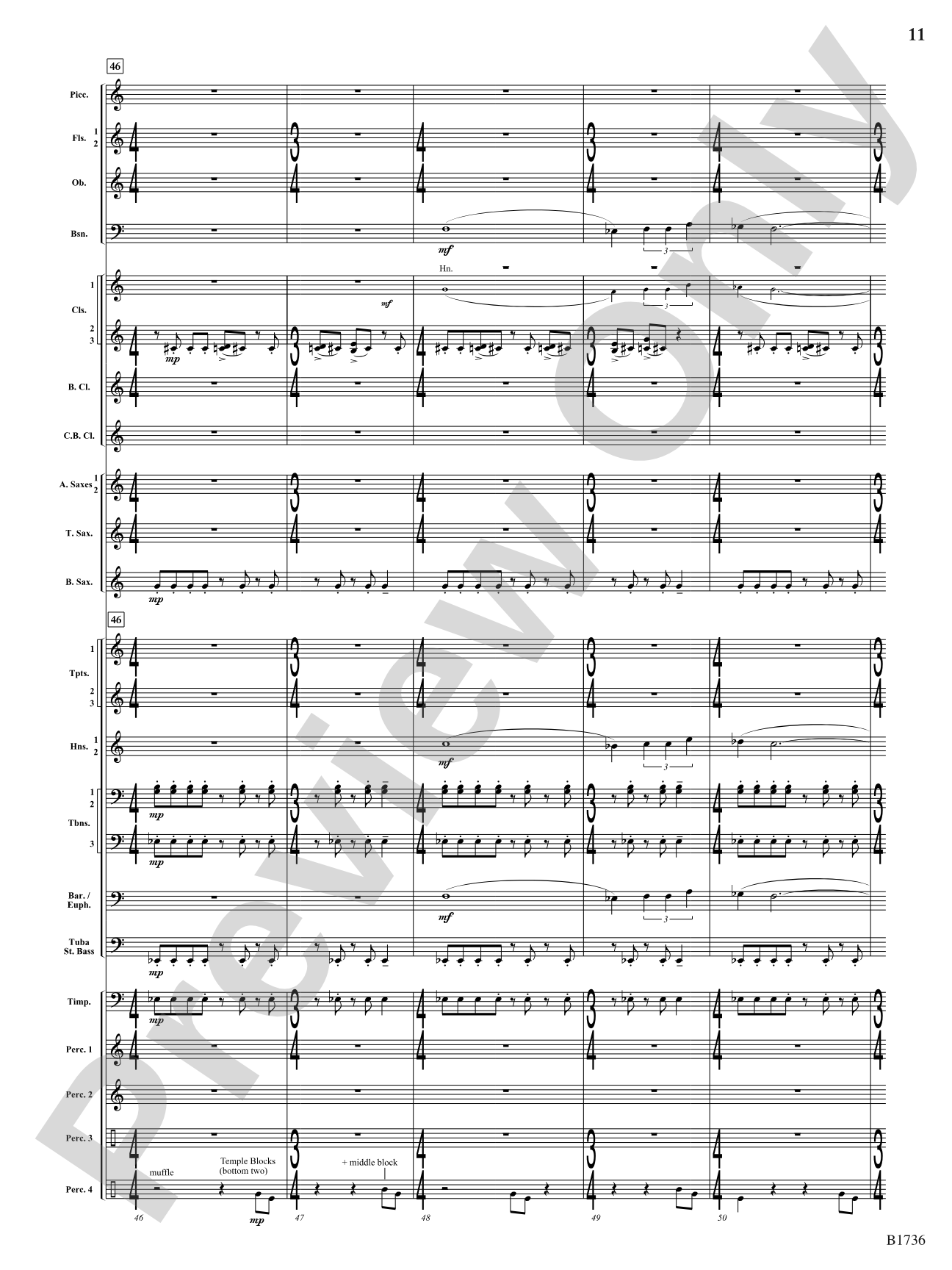 Primal Dances: Concert Band Conductor Score & Parts