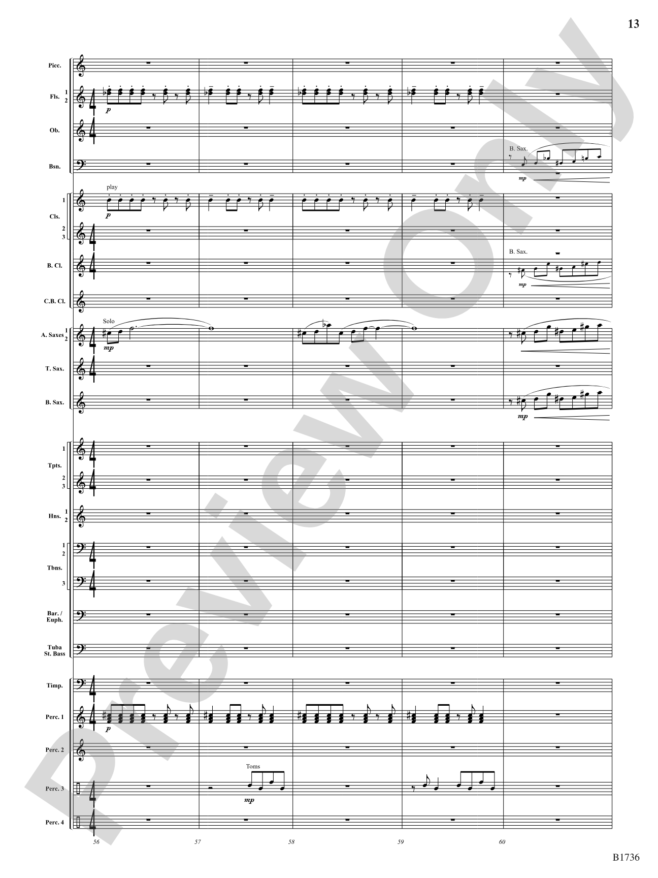 Primal Dances: Concert Band Conductor Score & Parts