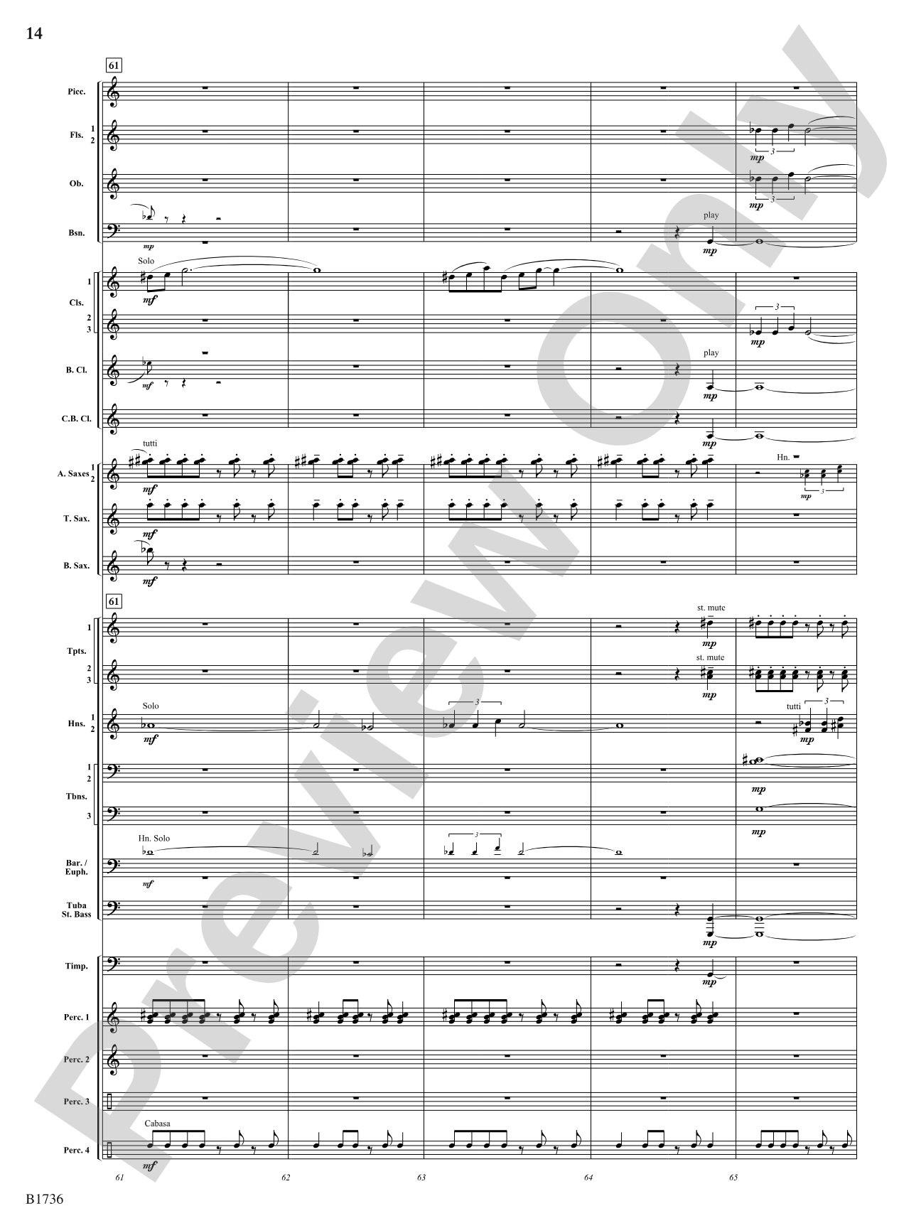 Primal Dances: Concert Band Conductor Score & Parts