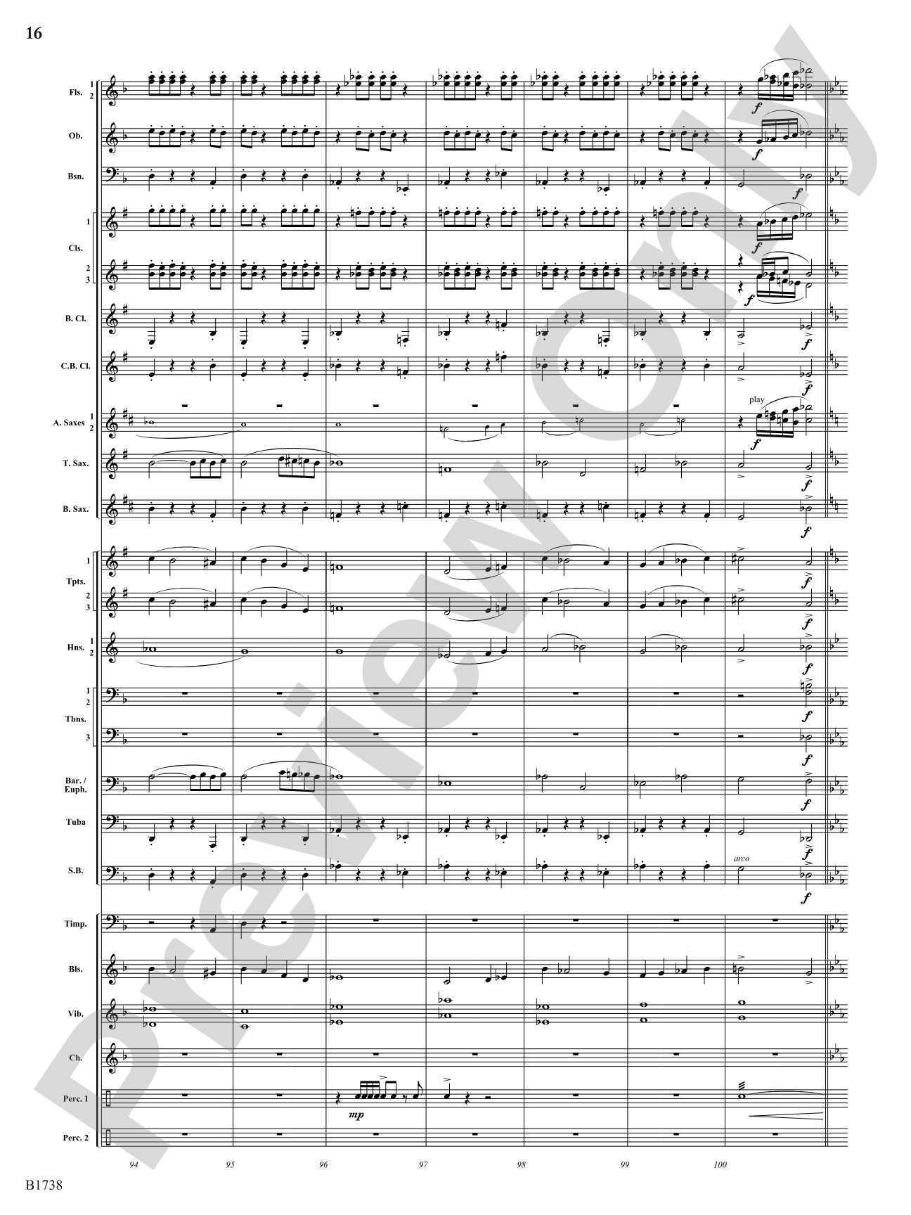 Haywire: Concert Band Conductor Score & Parts