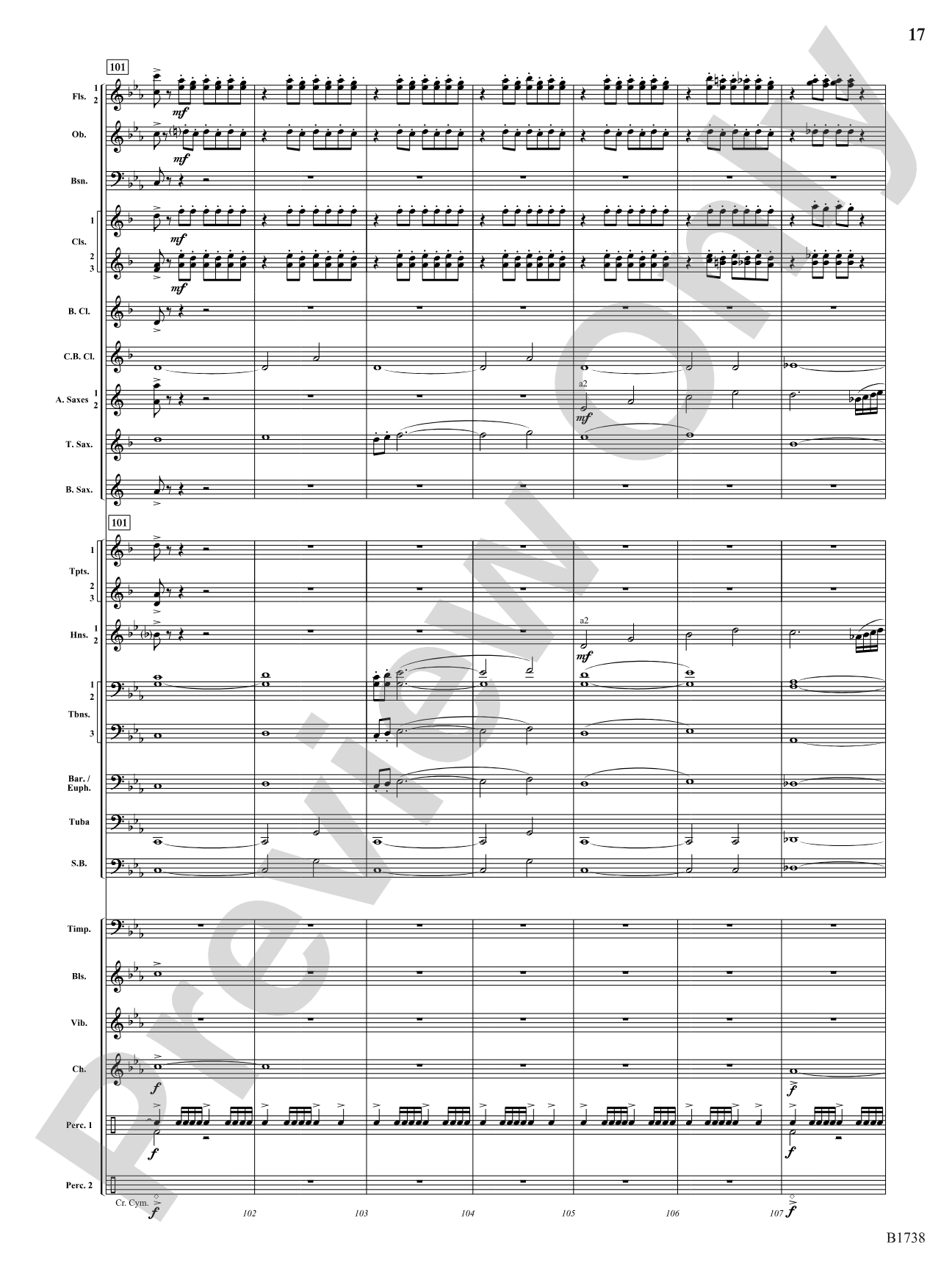 Haywire: Concert Band Conductor Score & Parts