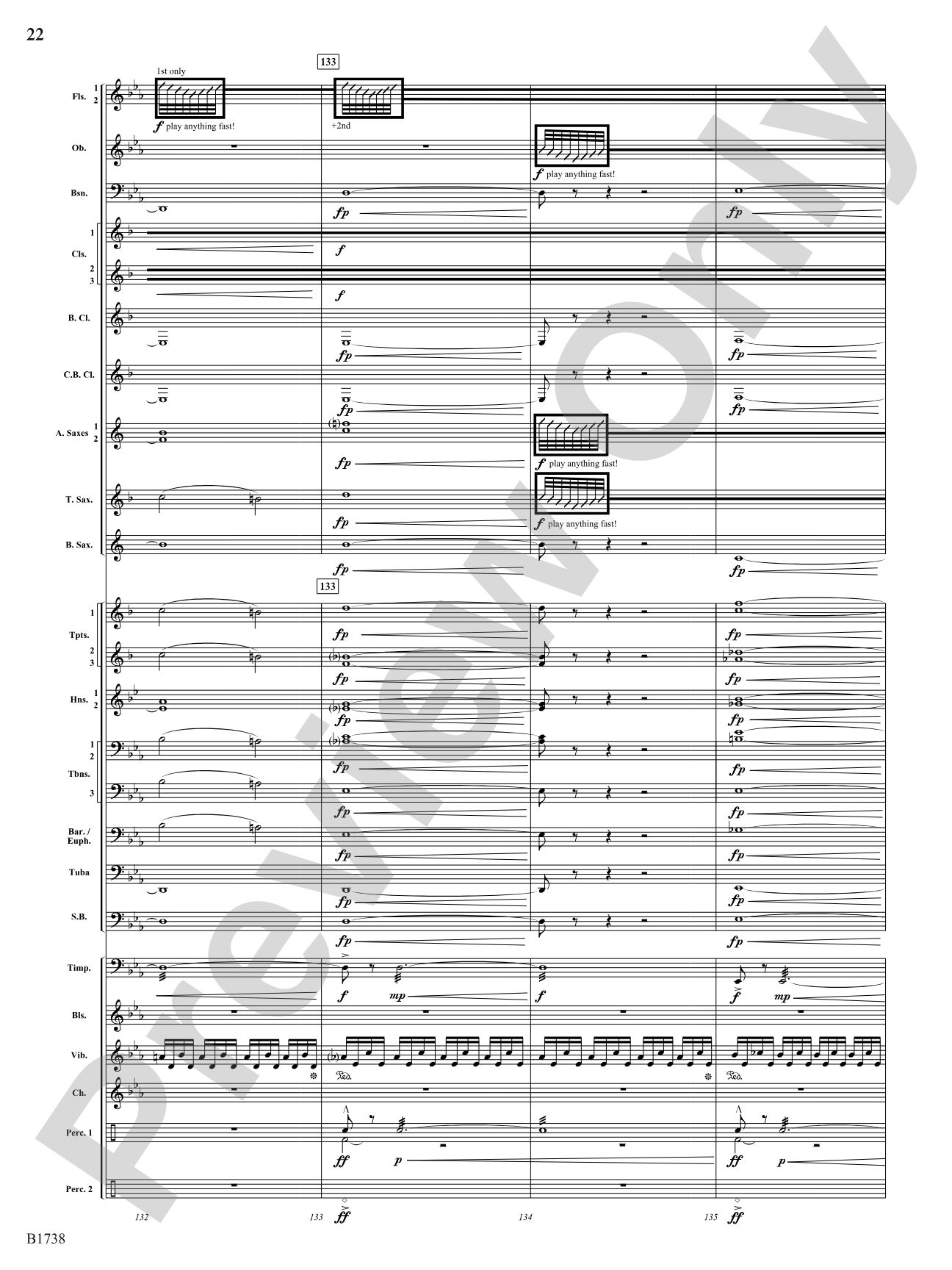 Haywire: Concert Band Conductor Score & Parts