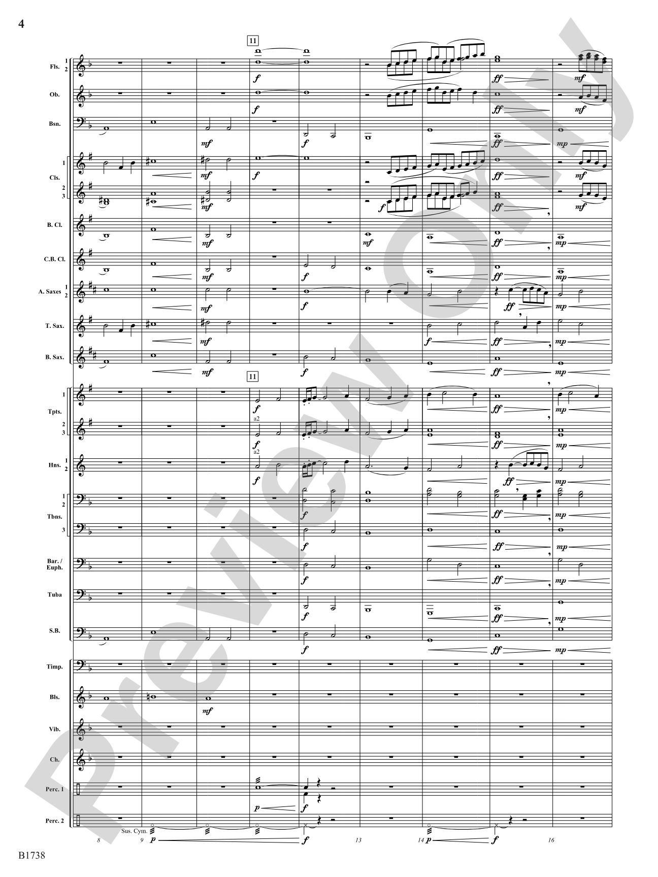 Haywire: Concert Band Conductor Score & Parts