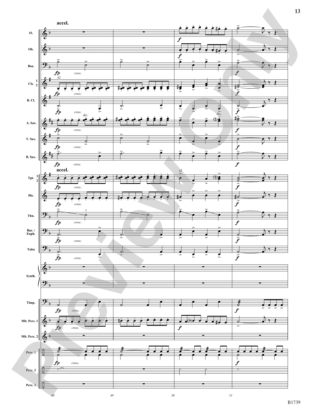 Dark Ride: Concert Band Conductor Score & Parts