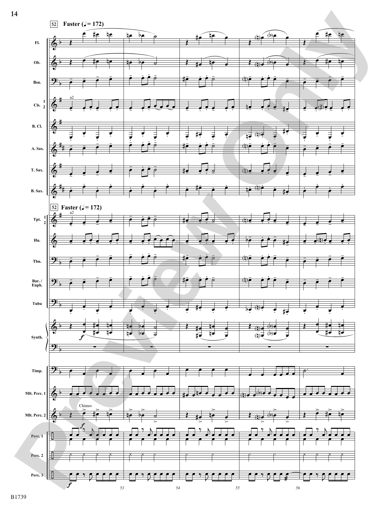 Dark Ride: Concert Band Conductor Score & Parts