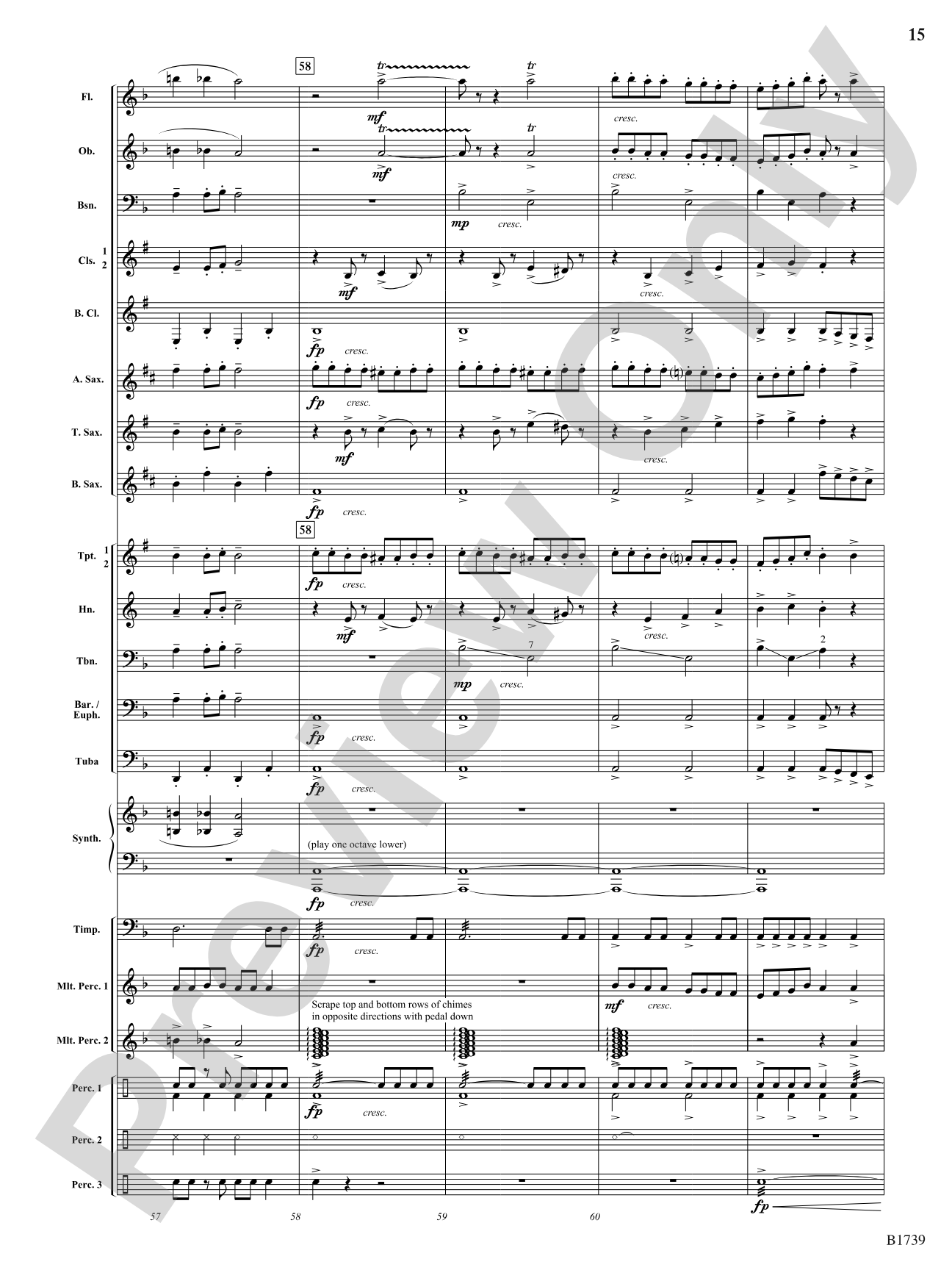 Dark Ride: Concert Band Conductor Score & Parts