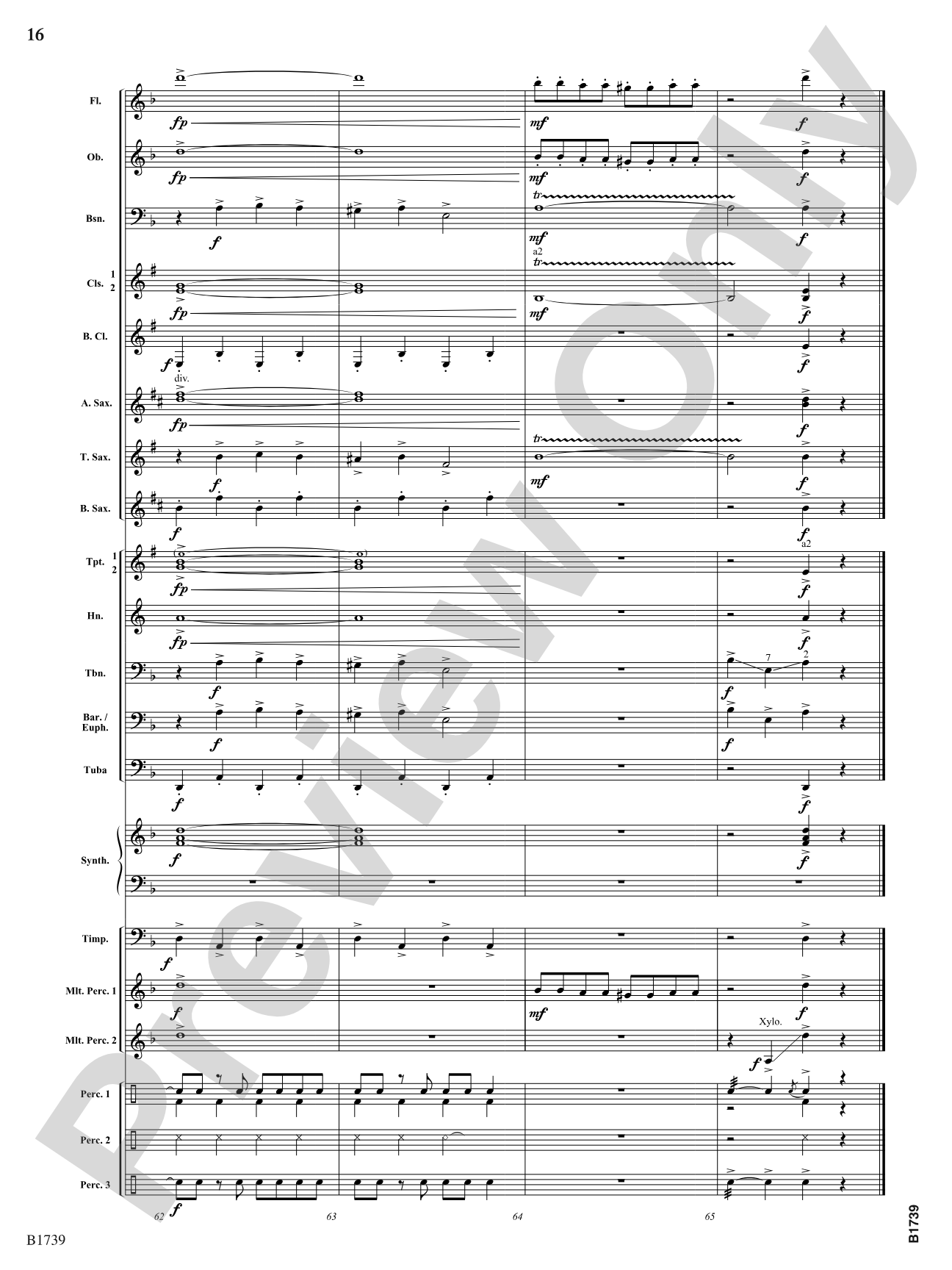 Dark Ride: Concert Band Conductor Score & Parts
