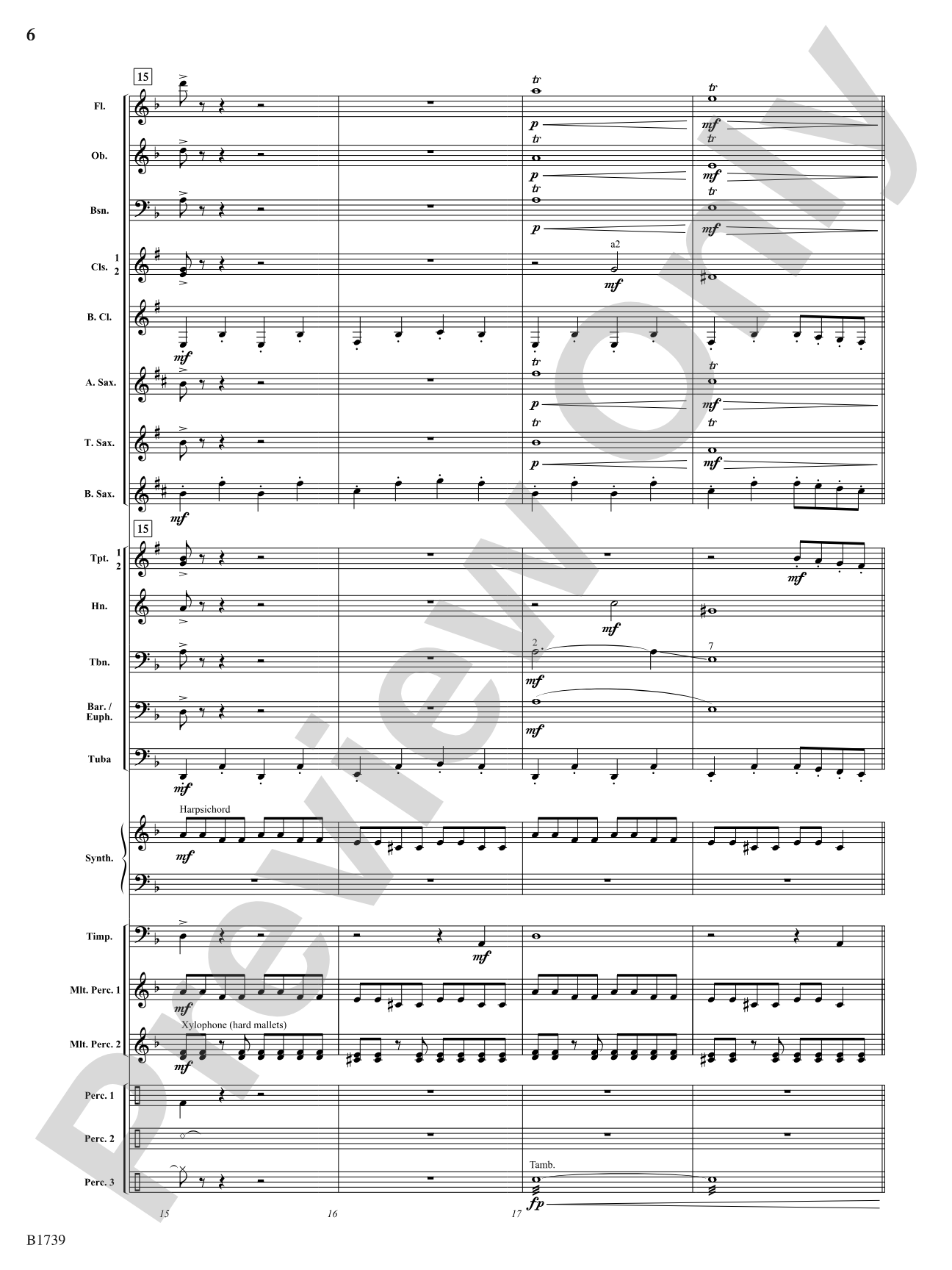 Dark Ride: Concert Band Conductor Score & Parts
