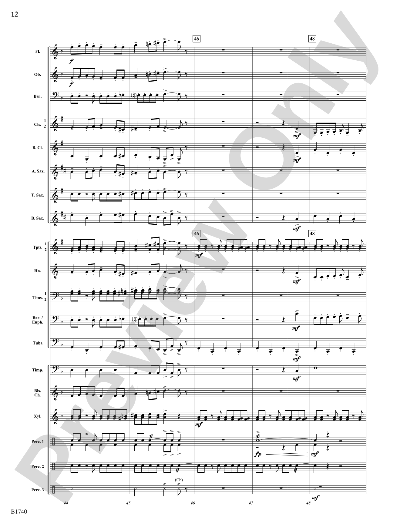 A Rollicking Hanukkah: Concert Band Conductor Score & Parts