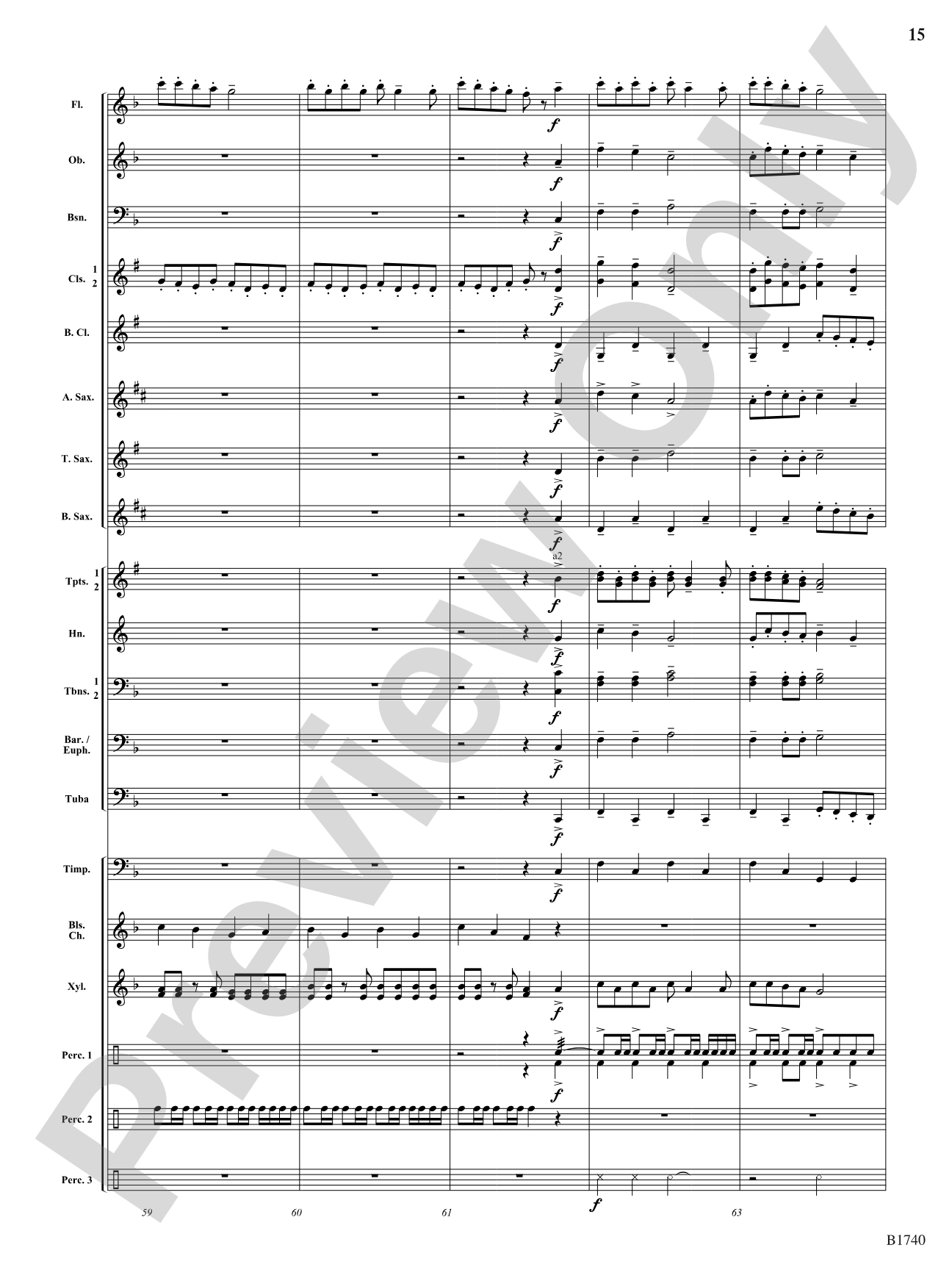 A Rollicking Hanukkah: Concert Band Conductor Score & Parts