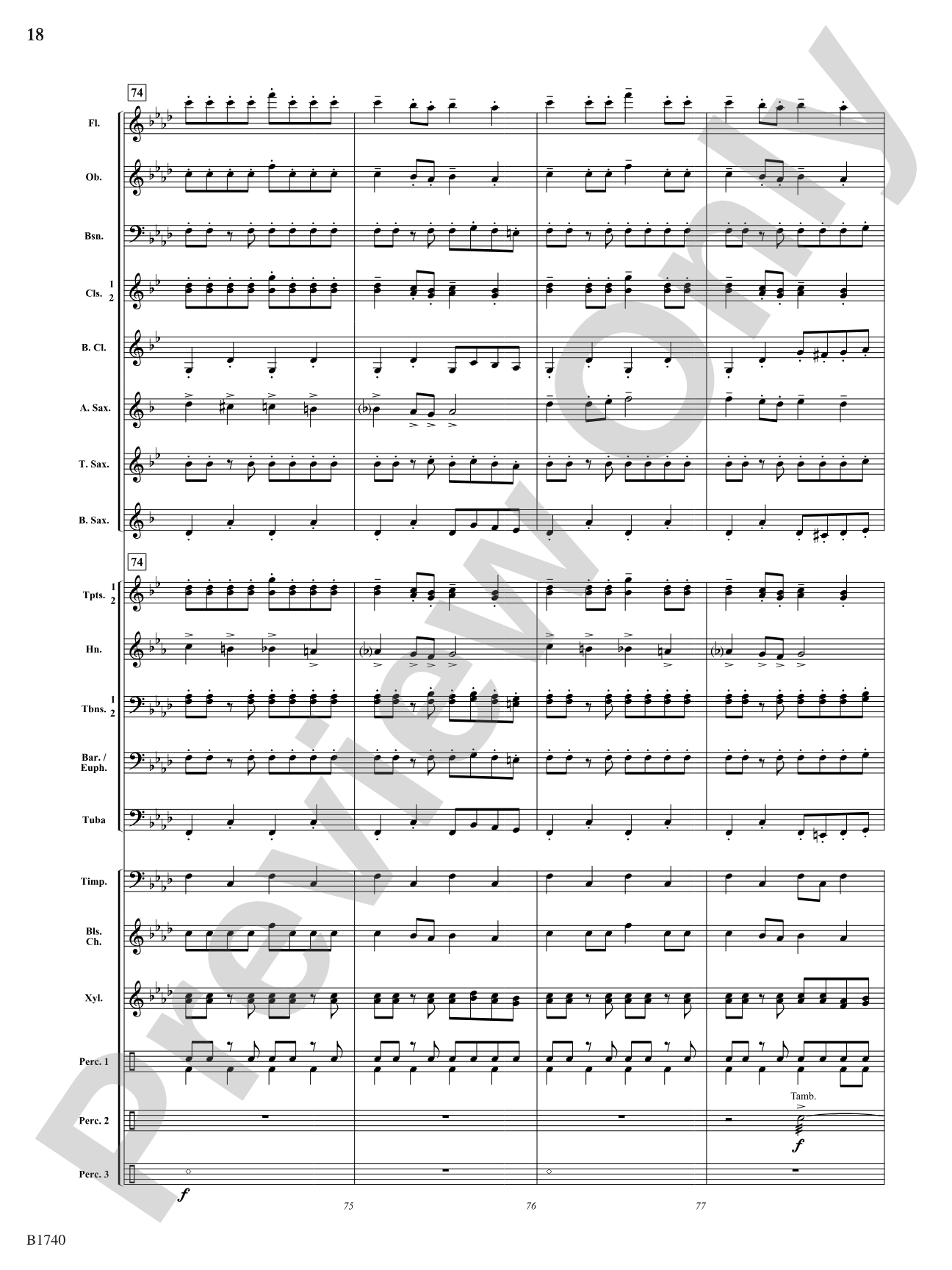 A Rollicking Hanukkah: Concert Band Conductor Score & Parts