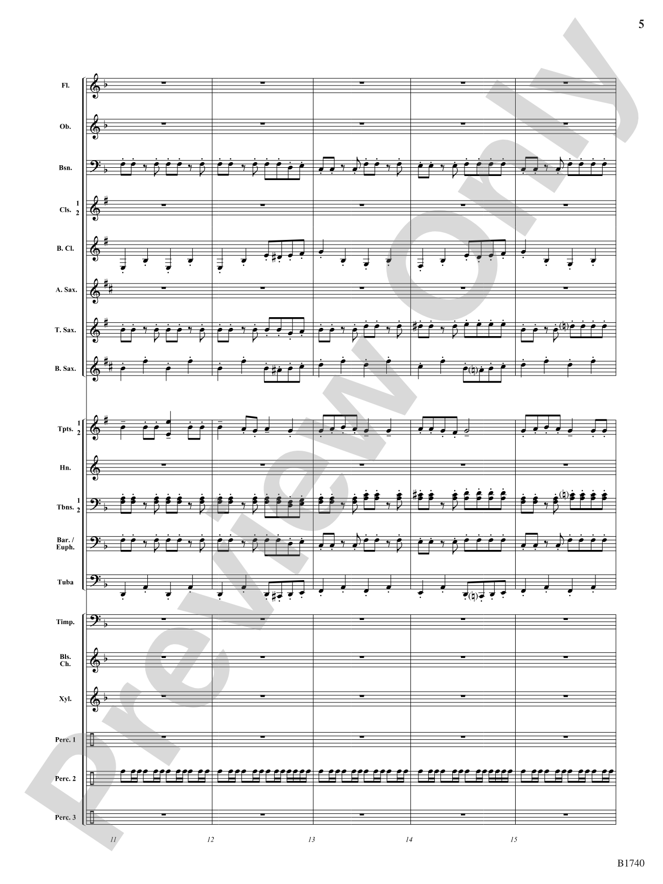 A Rollicking Hanukkah: Concert Band Conductor Score & Parts