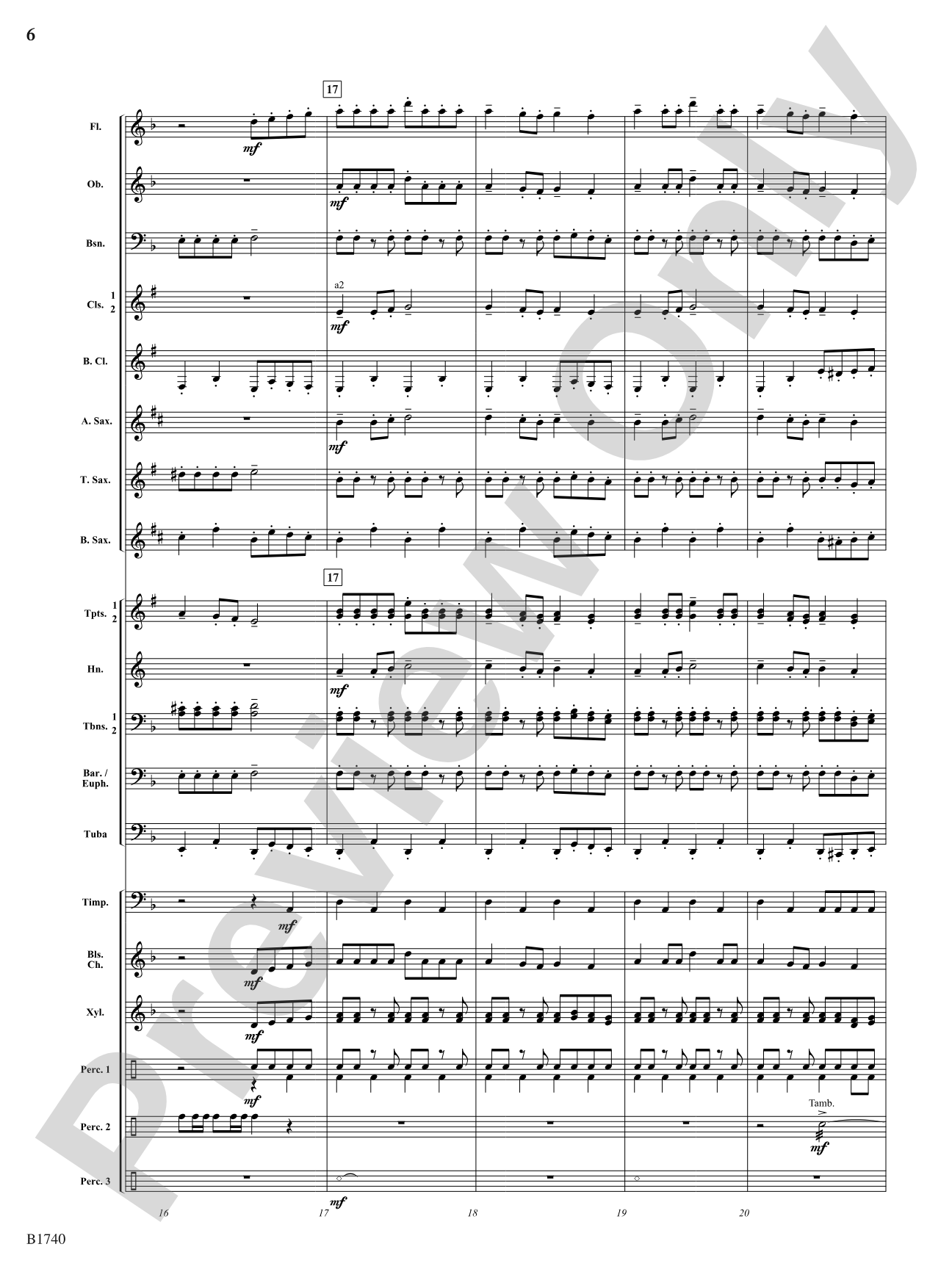 A Rollicking Hanukkah: Concert Band Conductor Score & Parts