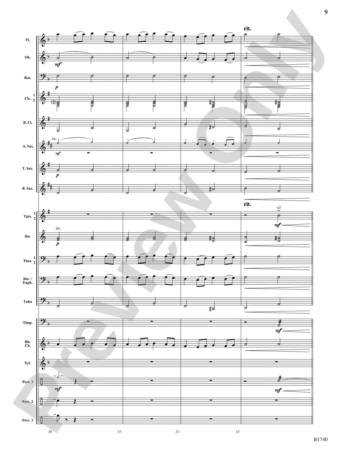 A Rollicking Hanukkah: Concert Band Conductor Score & Parts