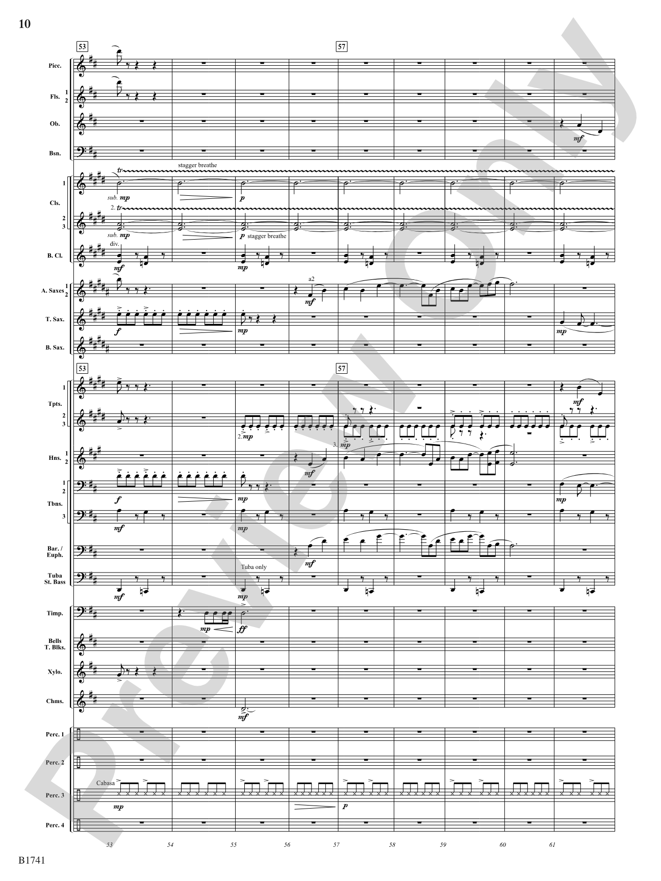 Contraption: Concert Band Conductor Score & Parts