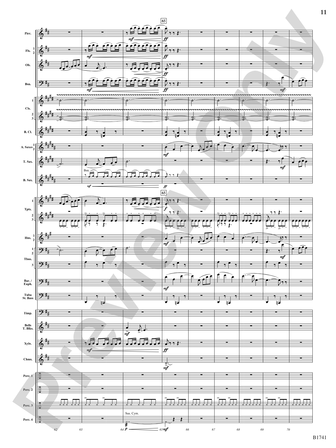 Contraption: Concert Band Conductor Score & Parts