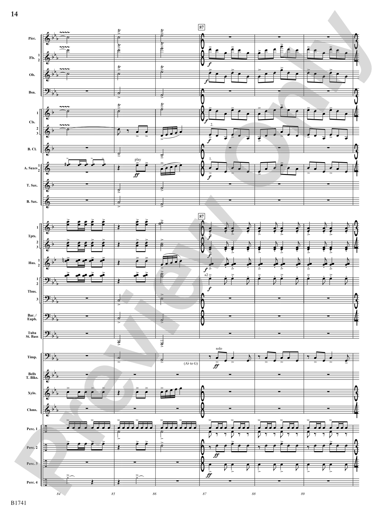 Contraption: Concert Band Conductor Score & Parts