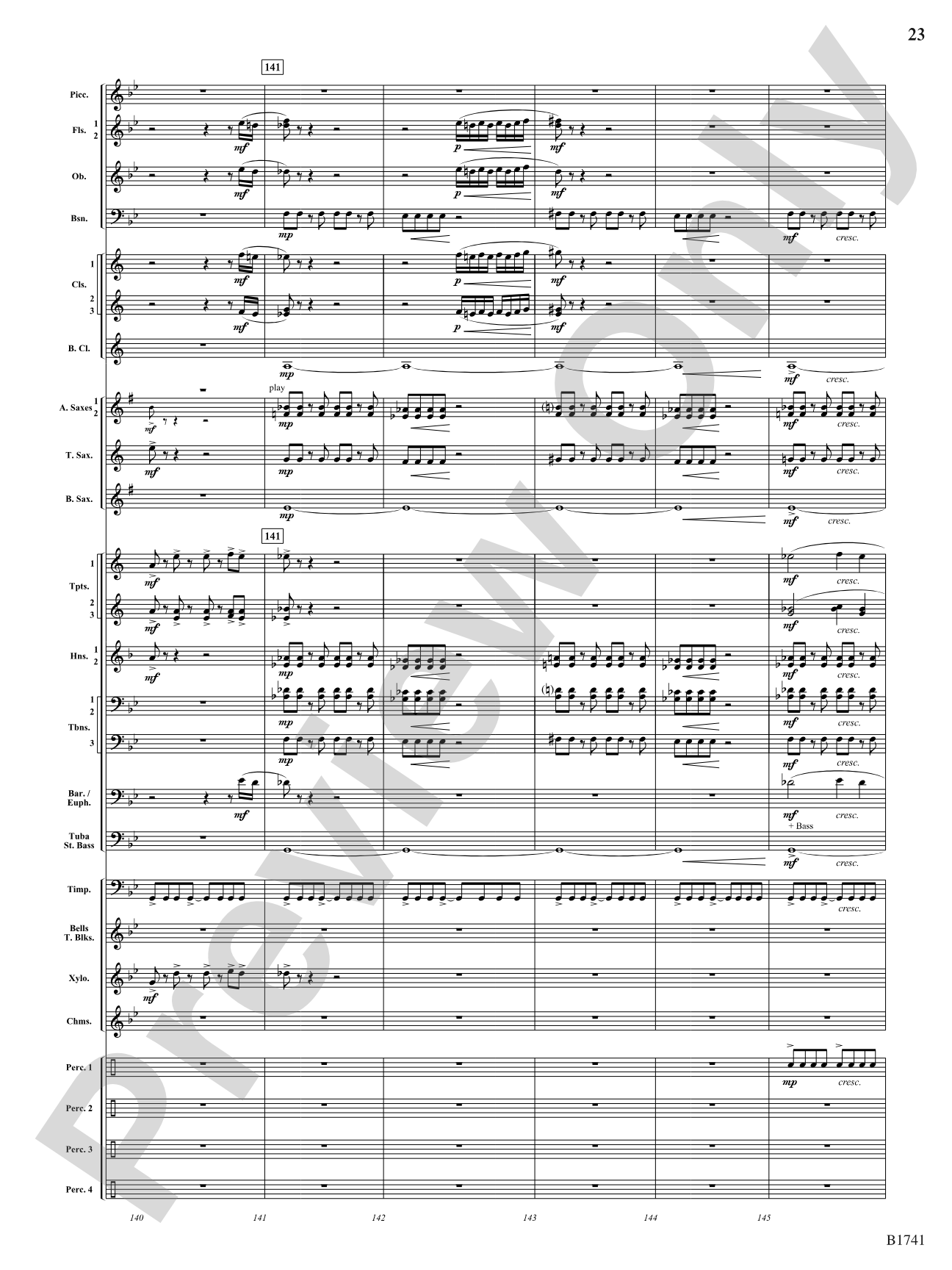 Contraption: Concert Band Conductor Score & Parts