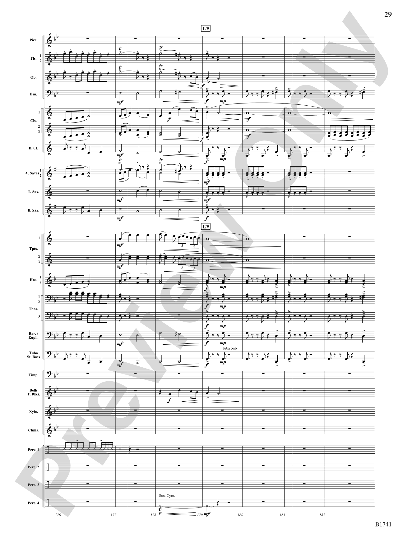 Contraption: Concert Band Conductor Score & Parts