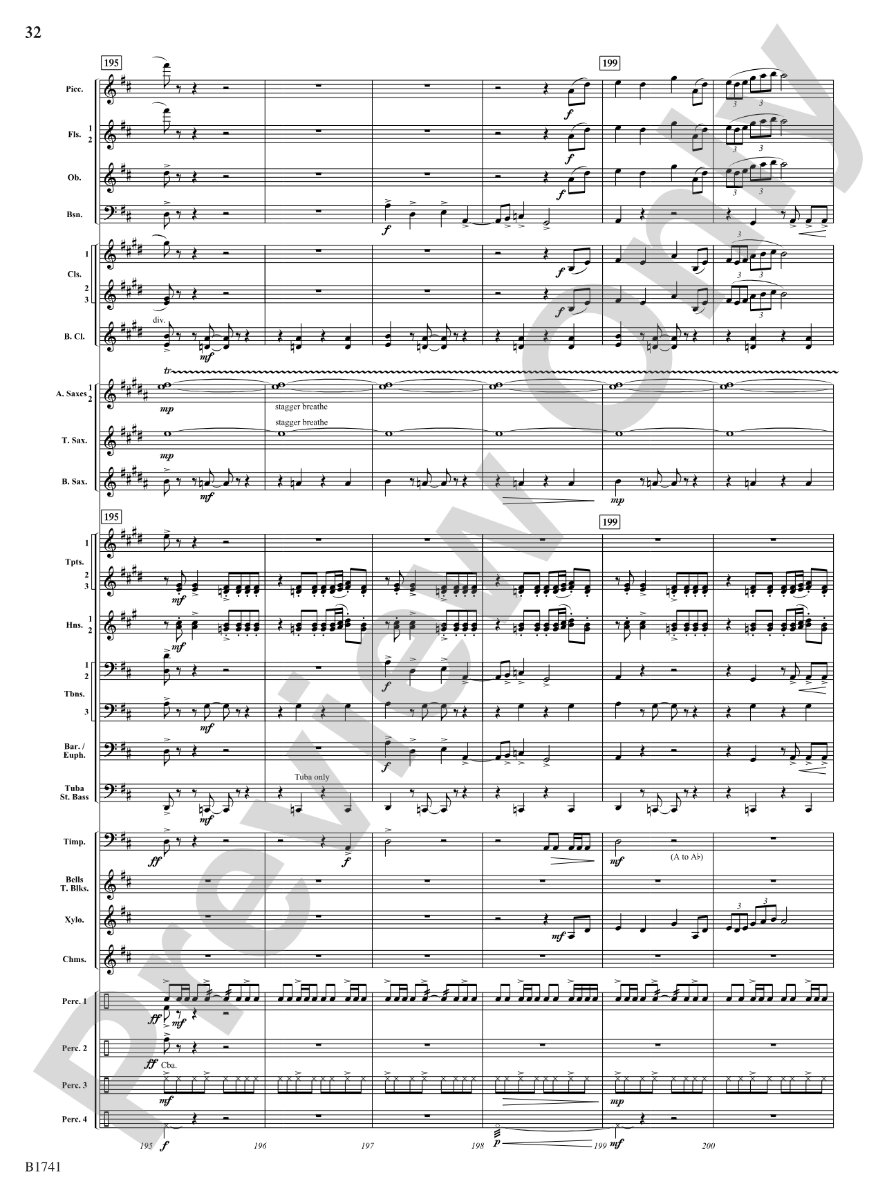 Contraption: Concert Band Conductor Score & Parts