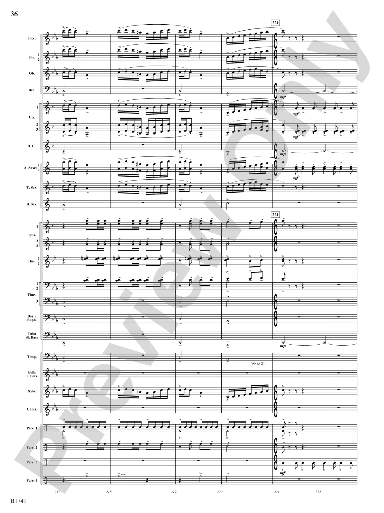 Contraption: Concert Band Conductor Score & Parts