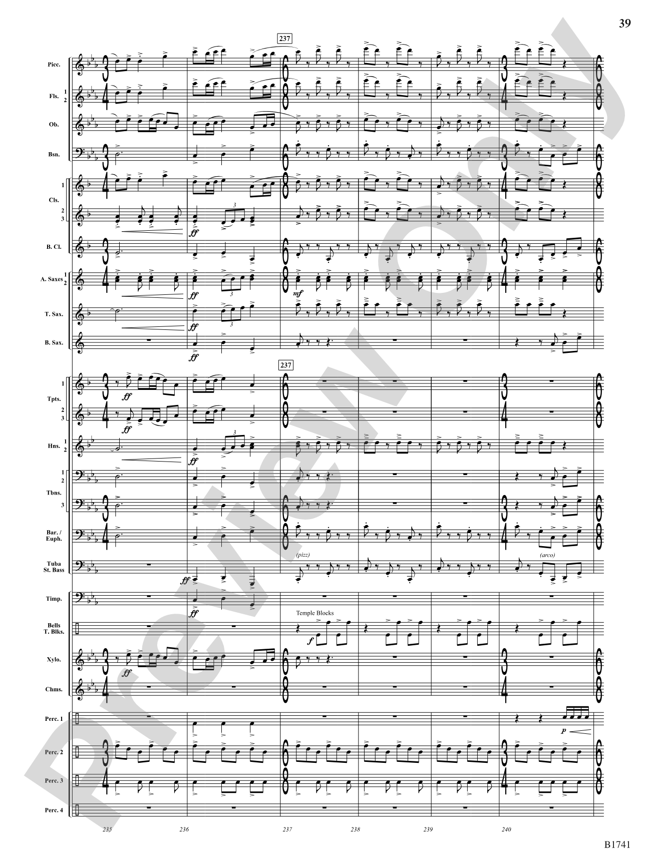 Contraption: Concert Band Conductor Score & Parts