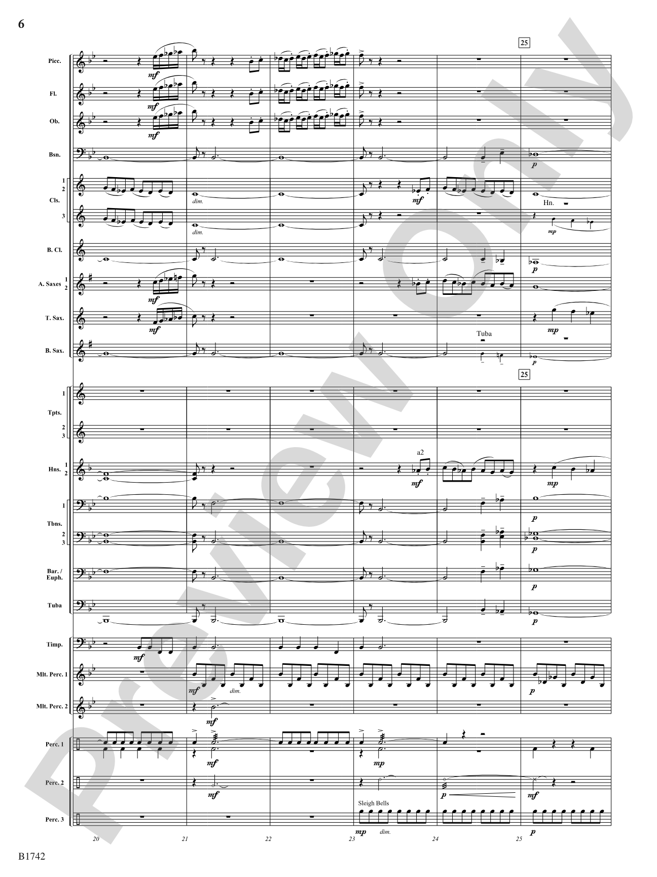 Impact: Concert Band Conductor Score & Parts