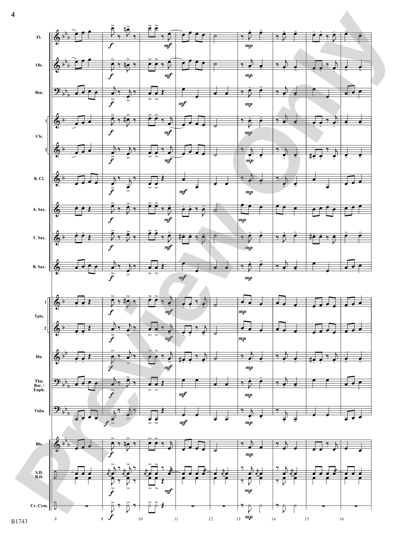 March of the Dragons: Concert Band Conductor Score & Parts