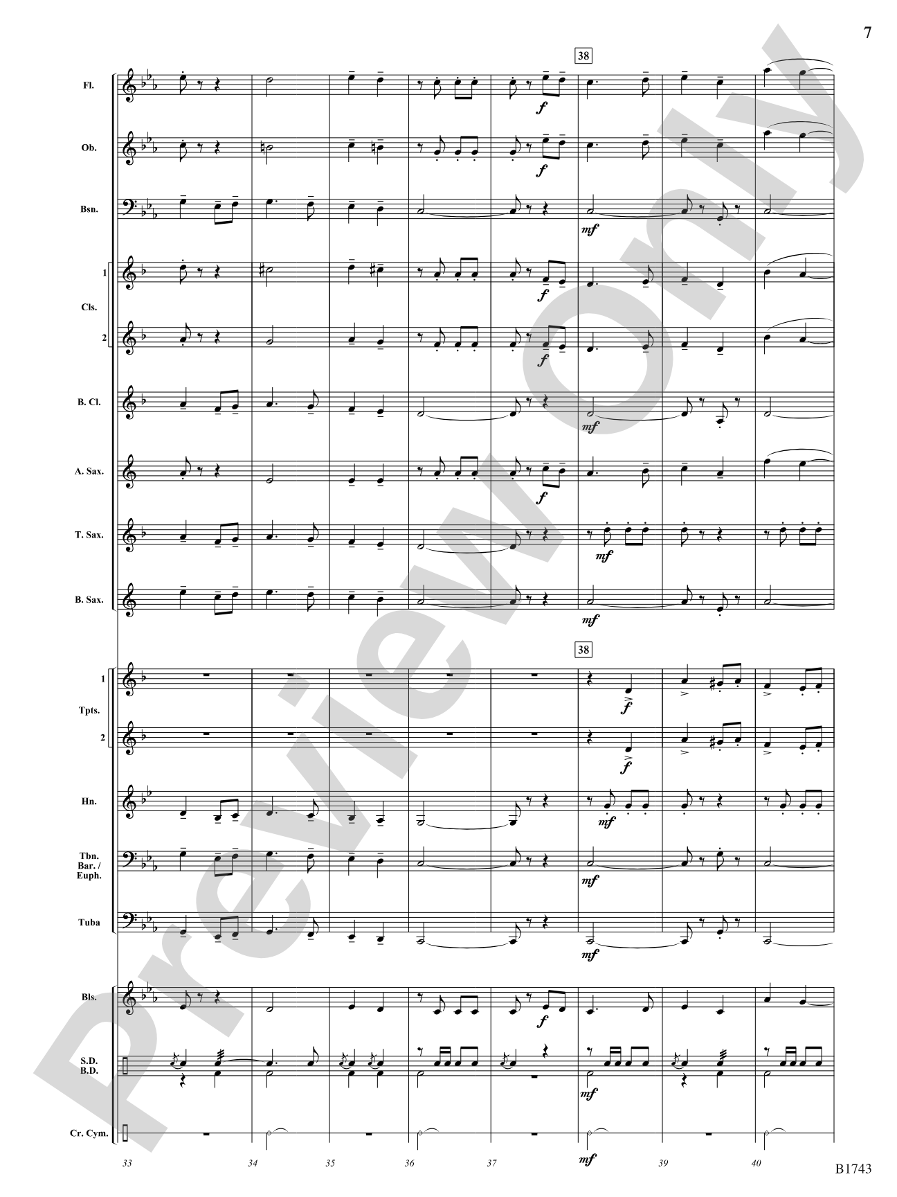 March of the Dragons: Concert Band Conductor Score & Parts