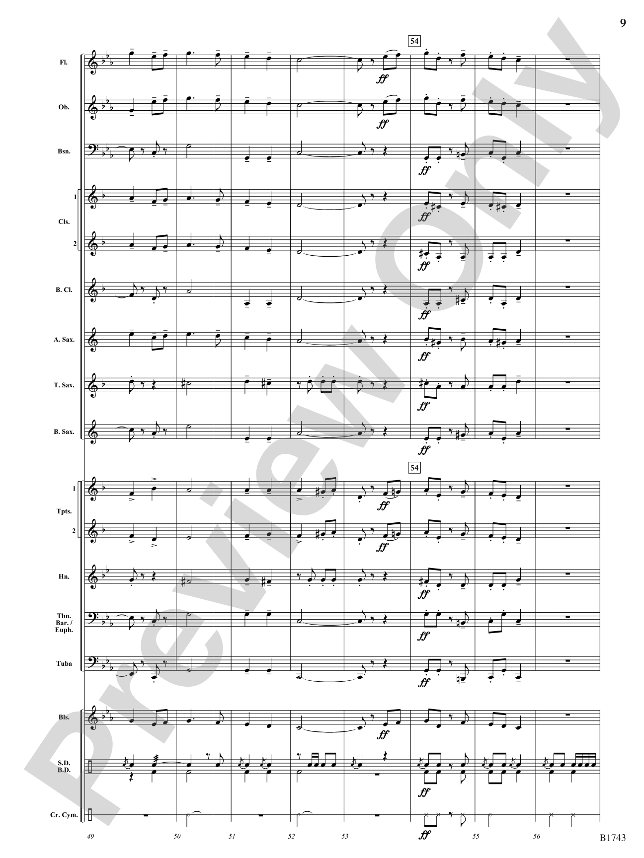 March of the Dragons: Concert Band Conductor Score & Parts