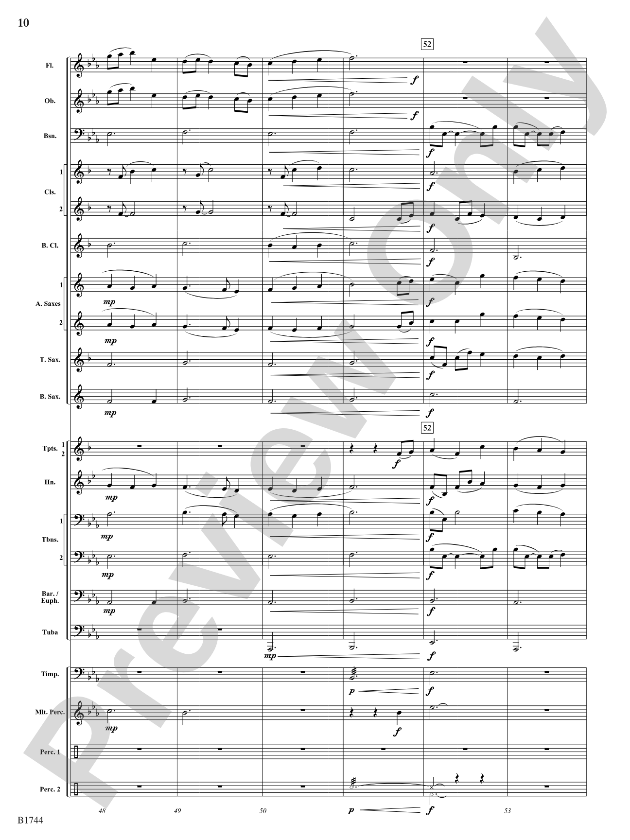 To the Greatest Heights: Concert Band Conductor Score & Parts