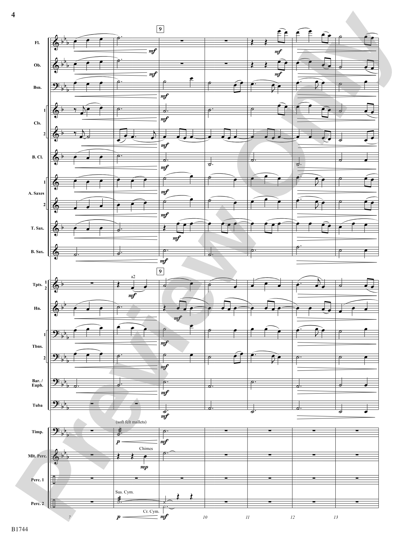 To the Greatest Heights: Concert Band Conductor Score & Parts