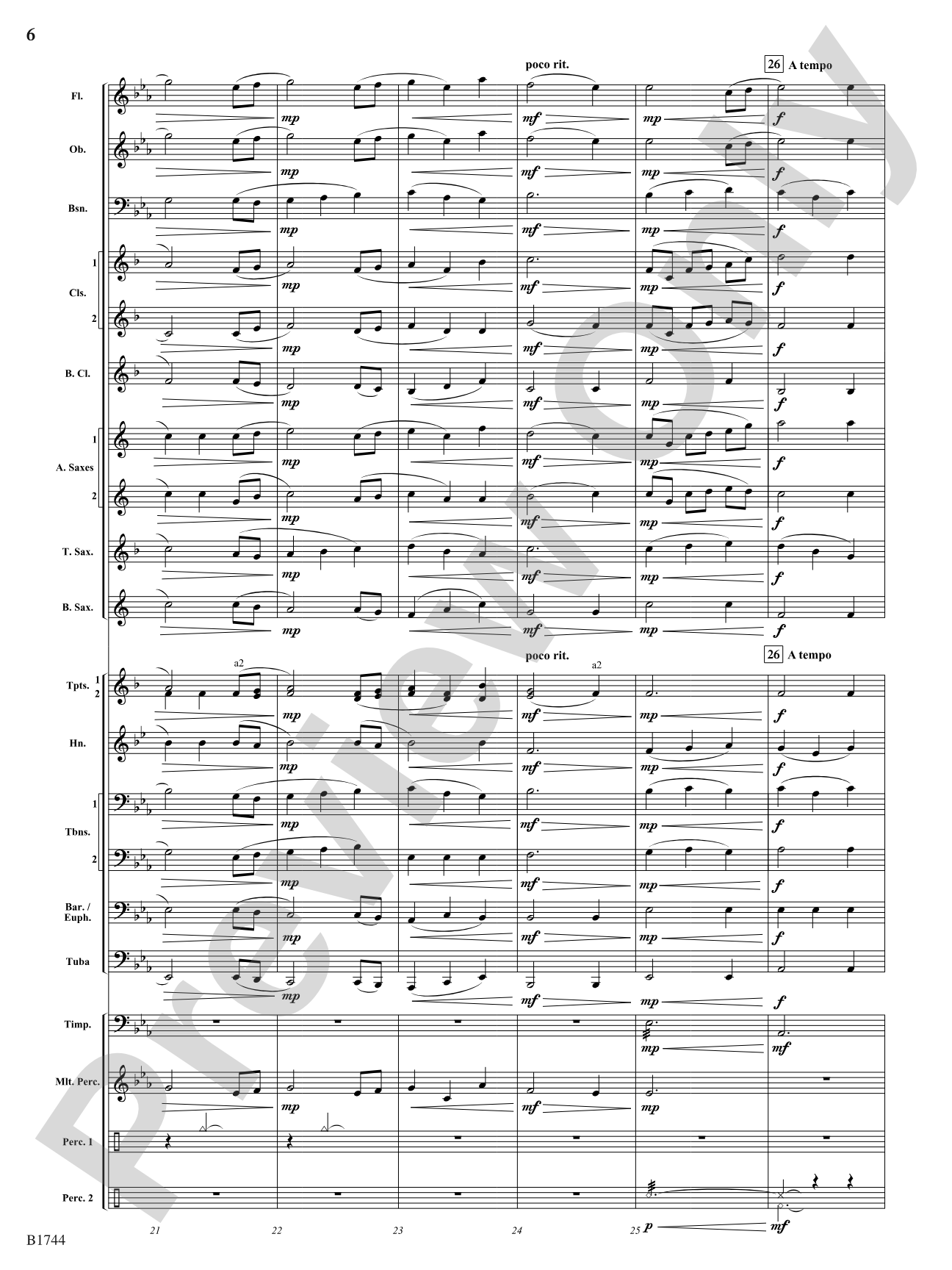 To the Greatest Heights: Concert Band Conductor Score & Parts