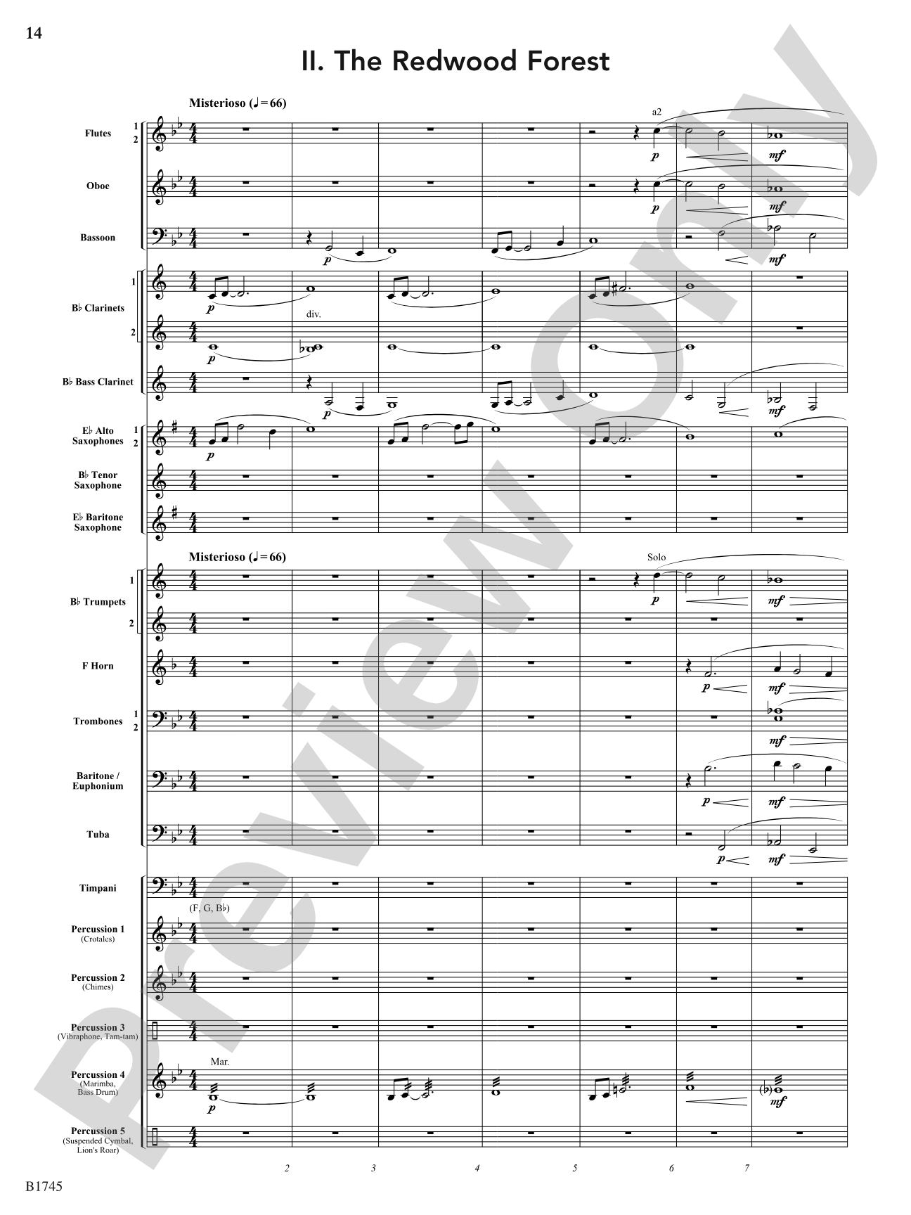 Scenes from the American West: Concert Band Conductor Score & Parts