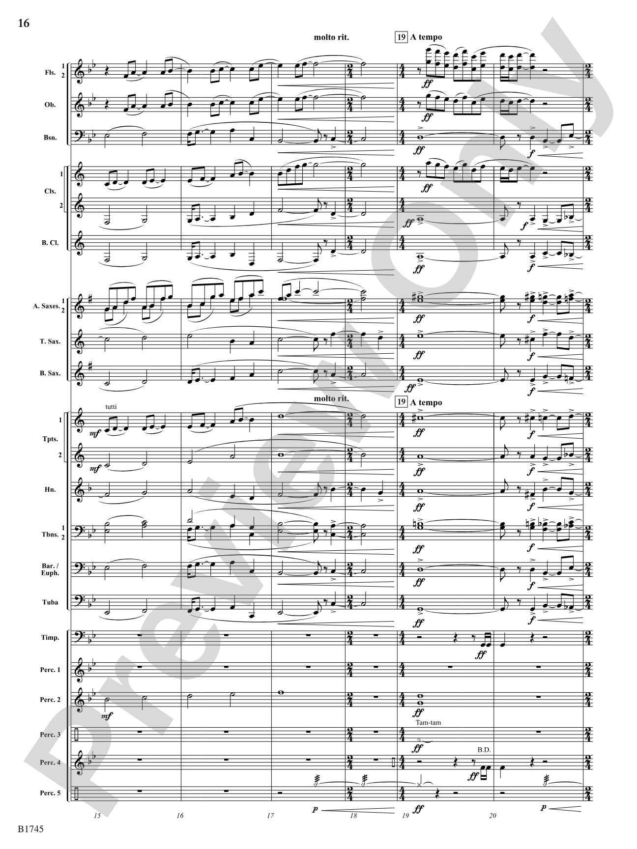 Scenes from the American West: Concert Band Conductor Score & Parts