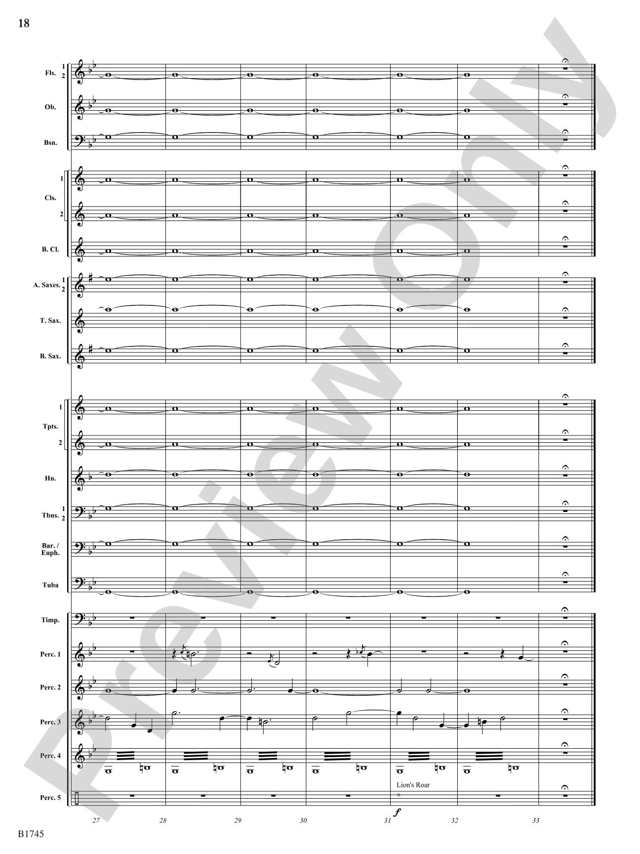 Scenes from the American West: Concert Band Conductor Score & Parts