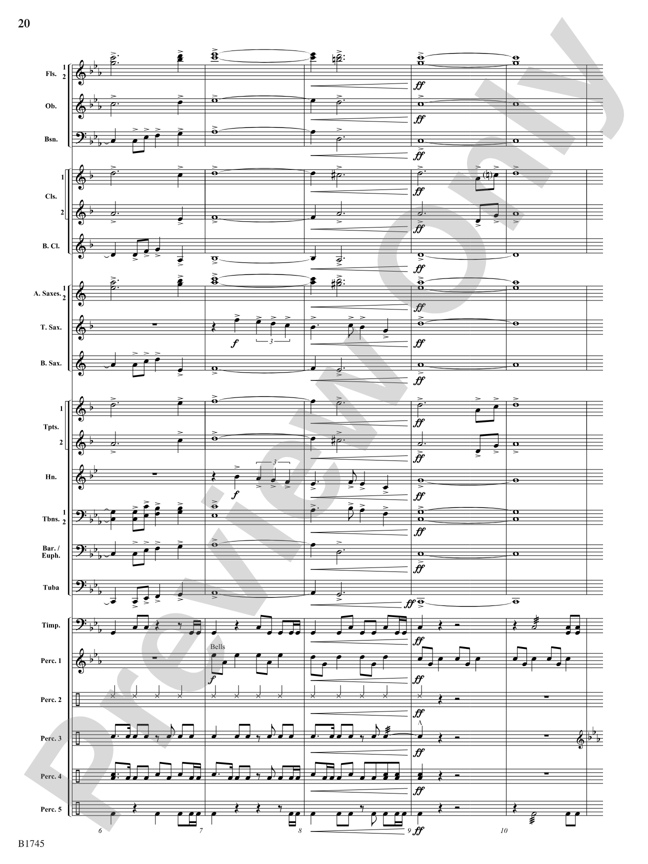 Scenes from the American West: Concert Band Conductor Score & Parts