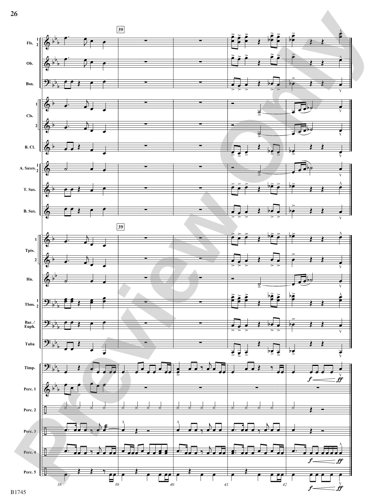 Scenes from the American West: Concert Band Conductor Score & Parts