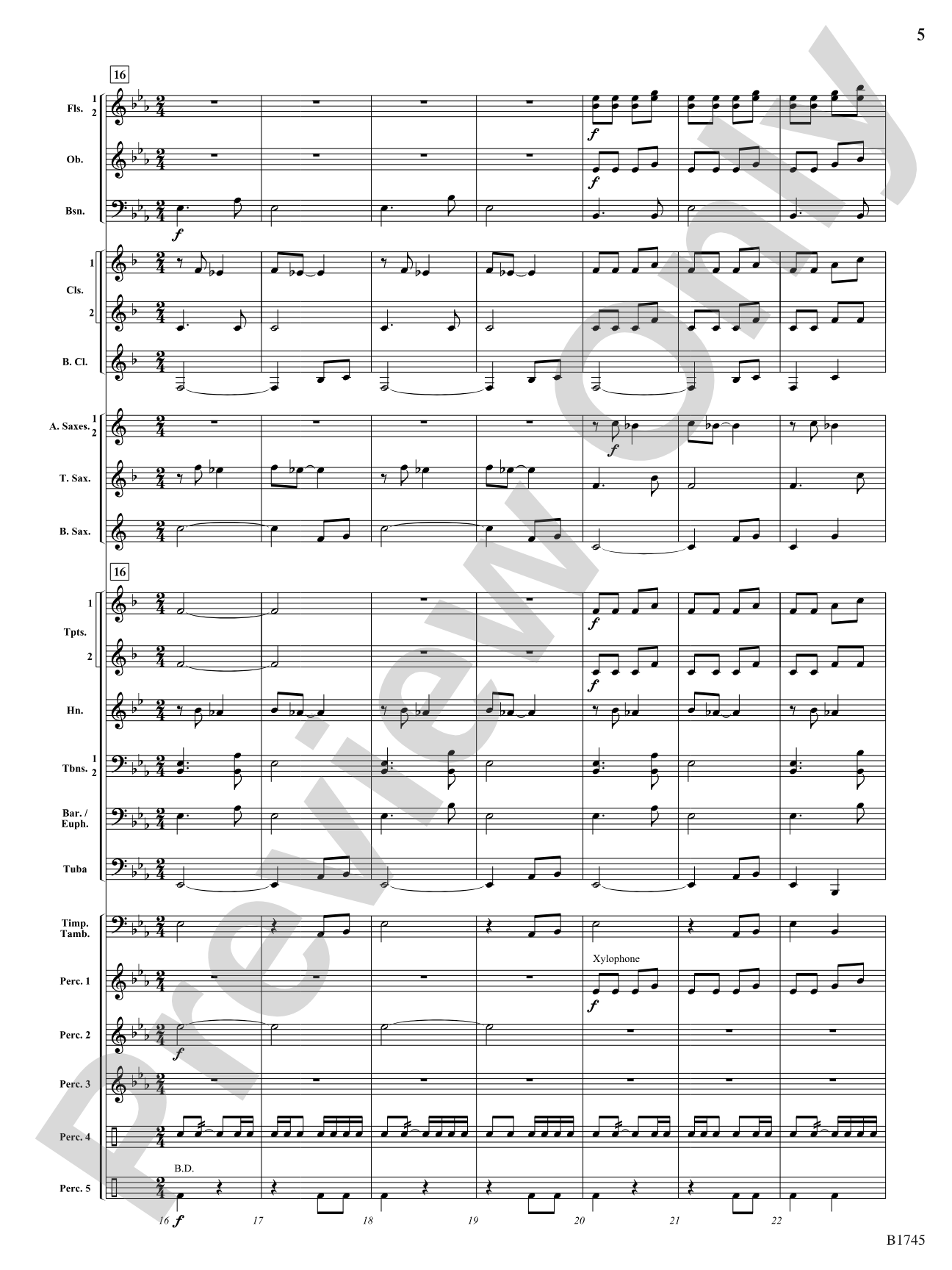 Scenes from the American West: Concert Band Conductor Score & Parts