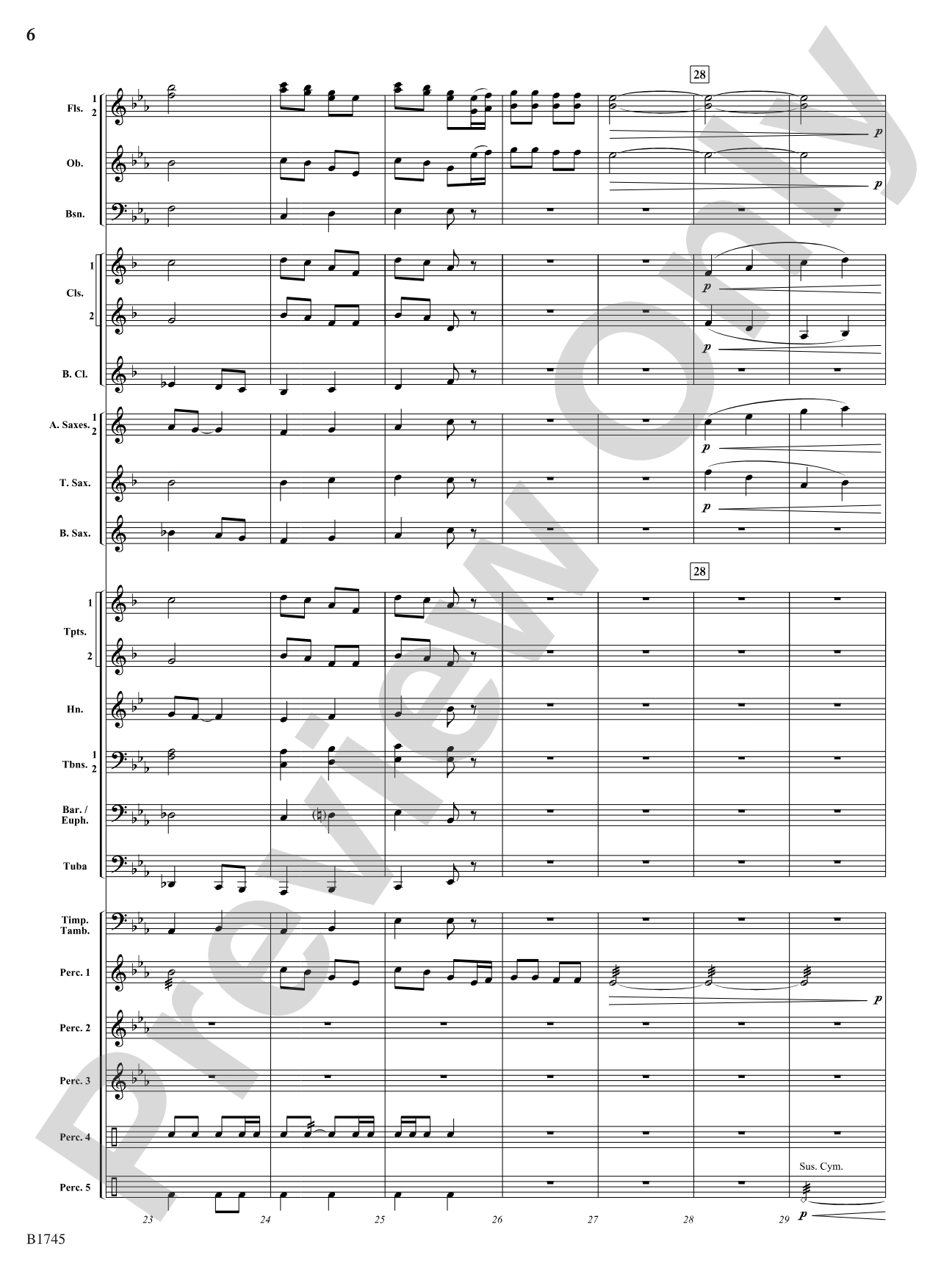 Scenes from the American West: Concert Band Conductor Score & Parts