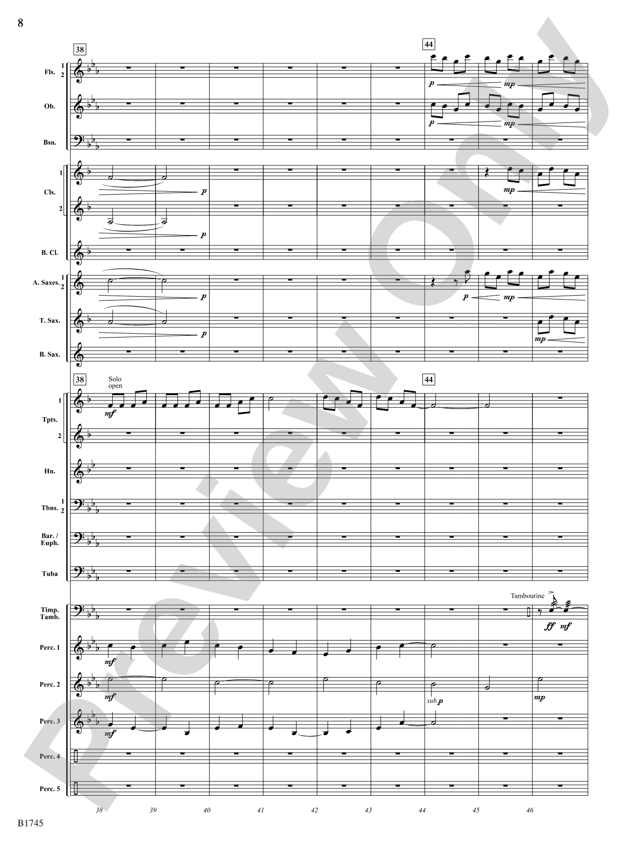 Scenes from the American West: Concert Band Conductor Score & Parts