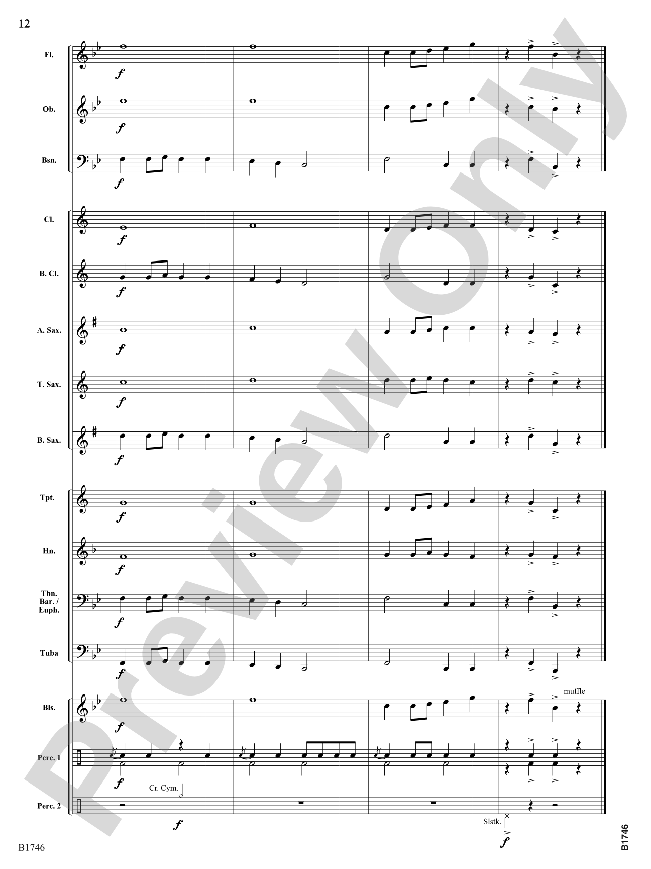 Band on the Housetop: Concert Band Conductor Score & Parts