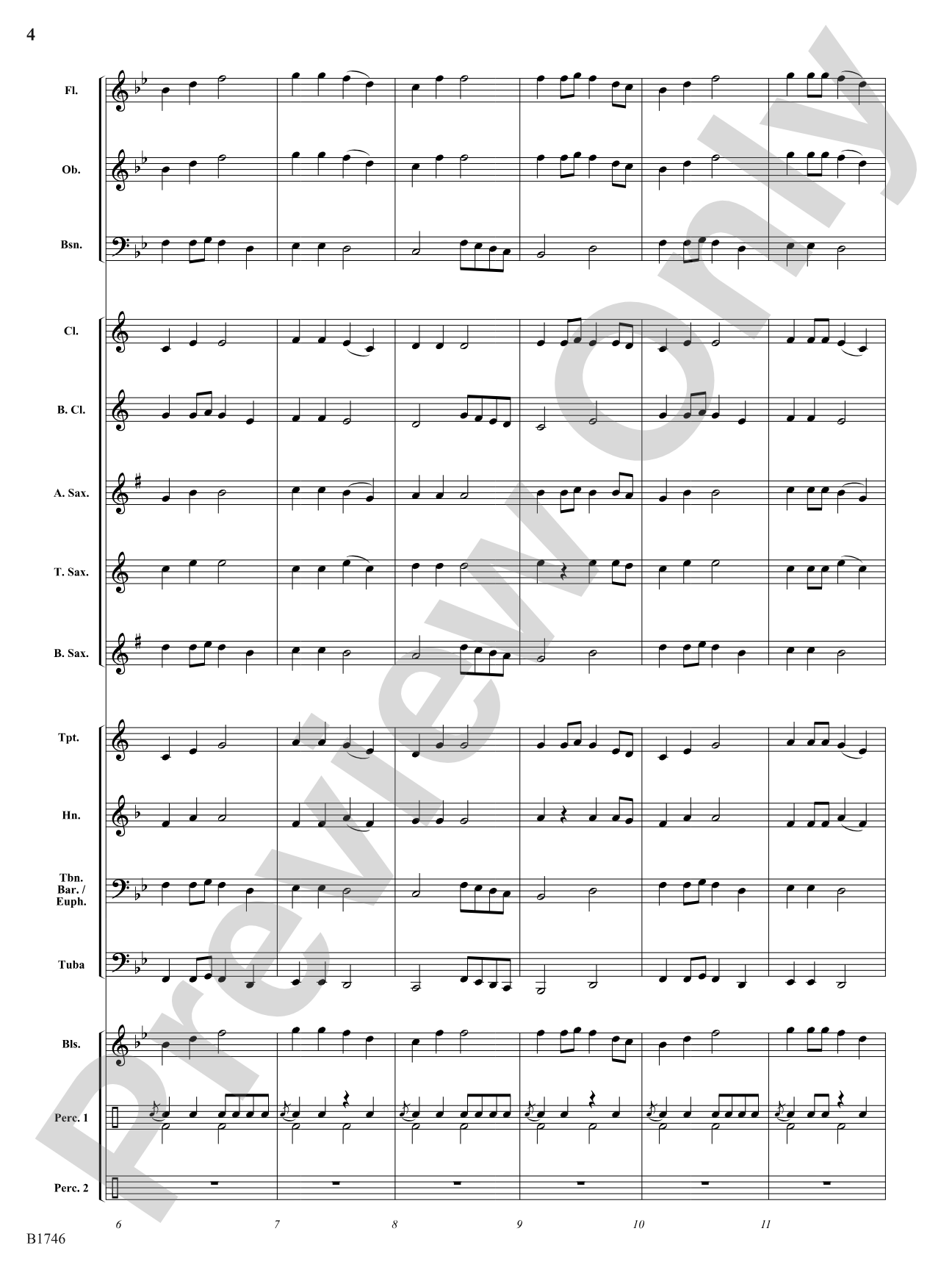 Band on the Housetop: Concert Band Conductor Score & Parts